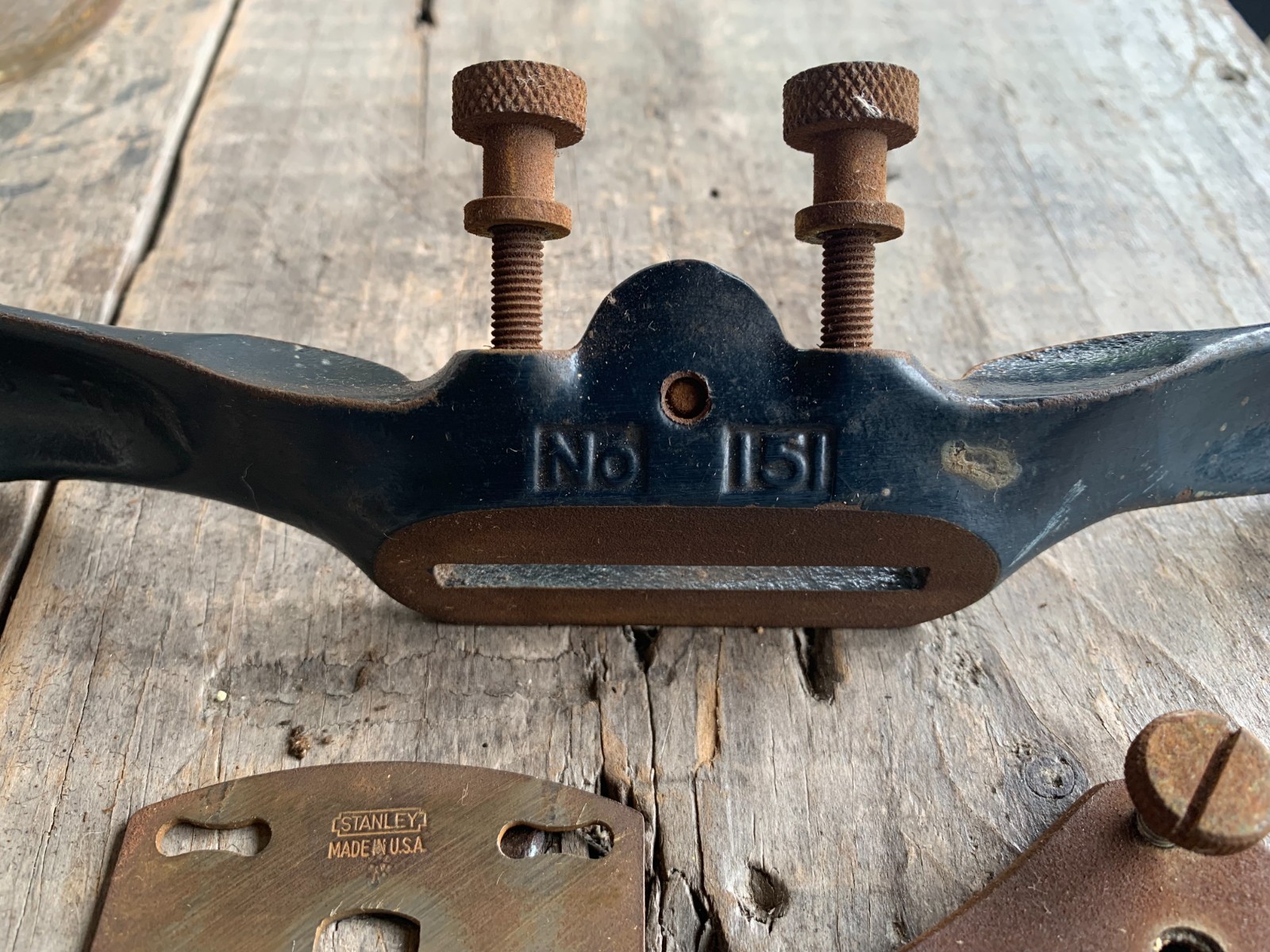vintage Stanley No. 151 adjustable spokeshave made in america all original parts