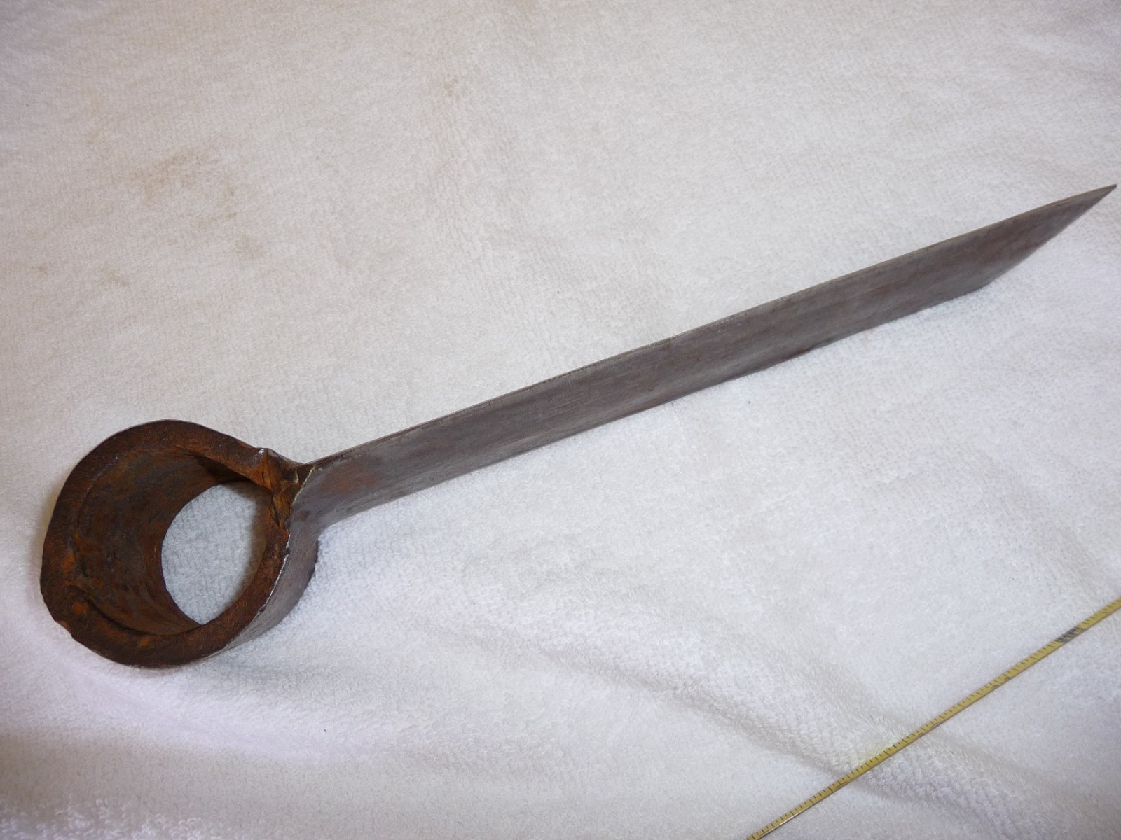 Vintage Klein Froe 91/2″ Blade Log Shake Splitting Shingle Shake Hand Tool