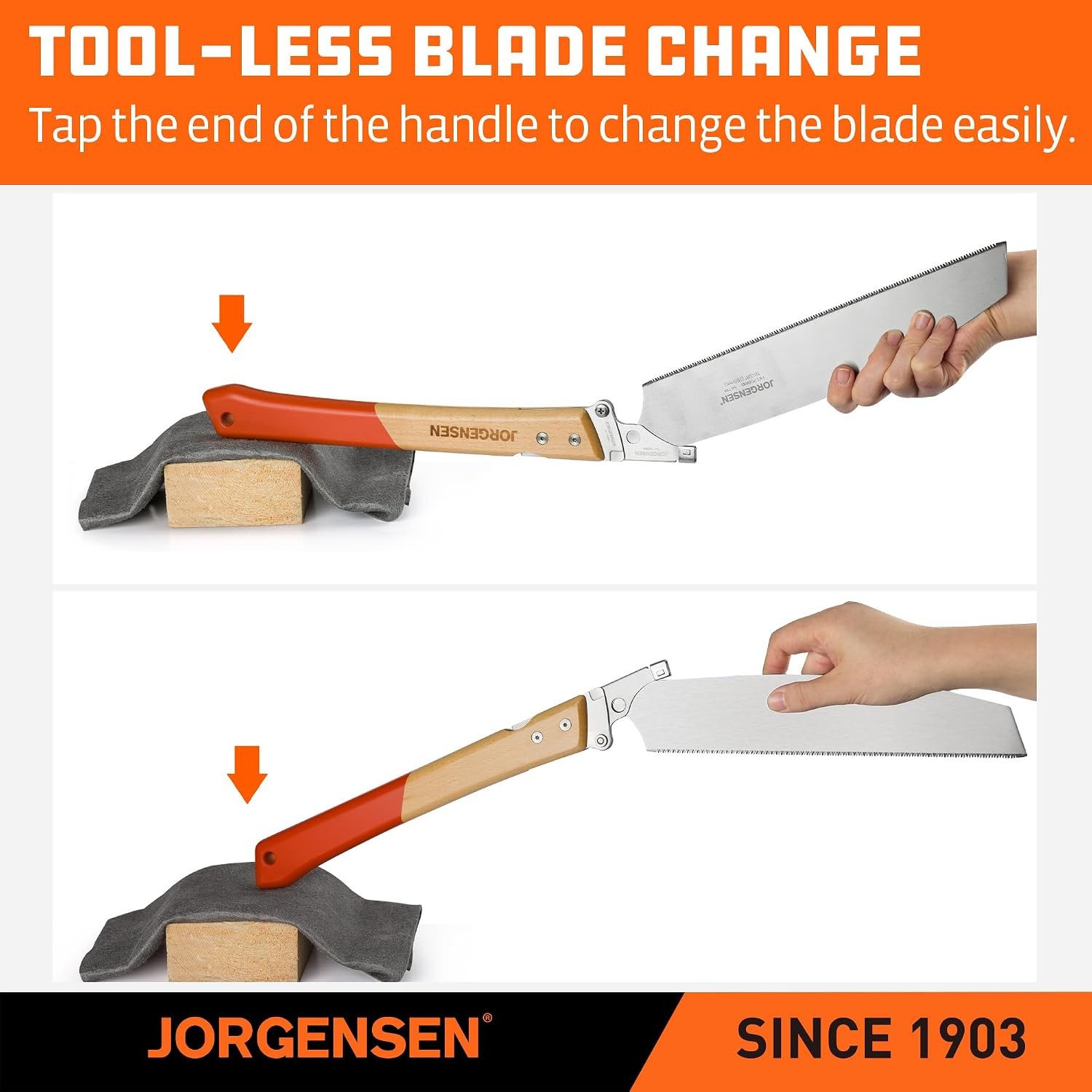 Japanese Pull Saw Kataba Folding SK5 Steel 10-3/8 Inch Japanese Saw with High