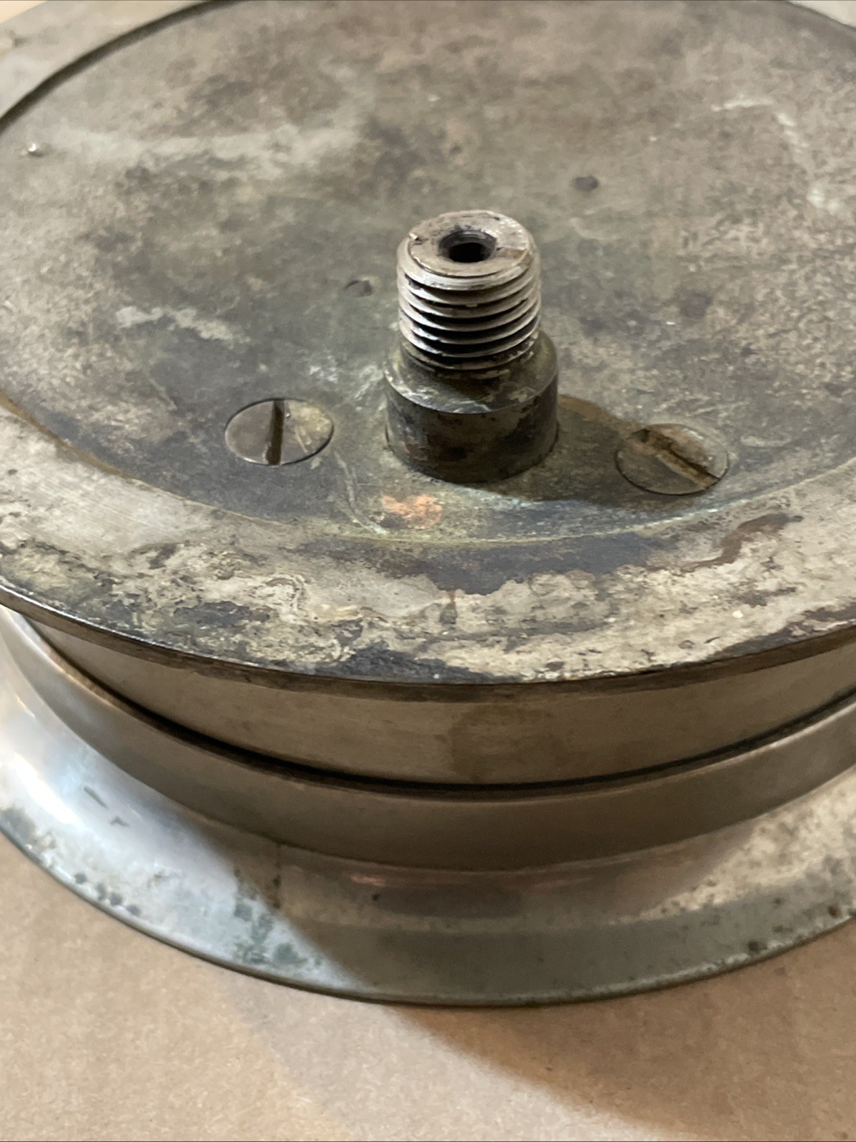 Antique American Steam Bourdon Gauge 5 1/2 1903 Patent Pond Main