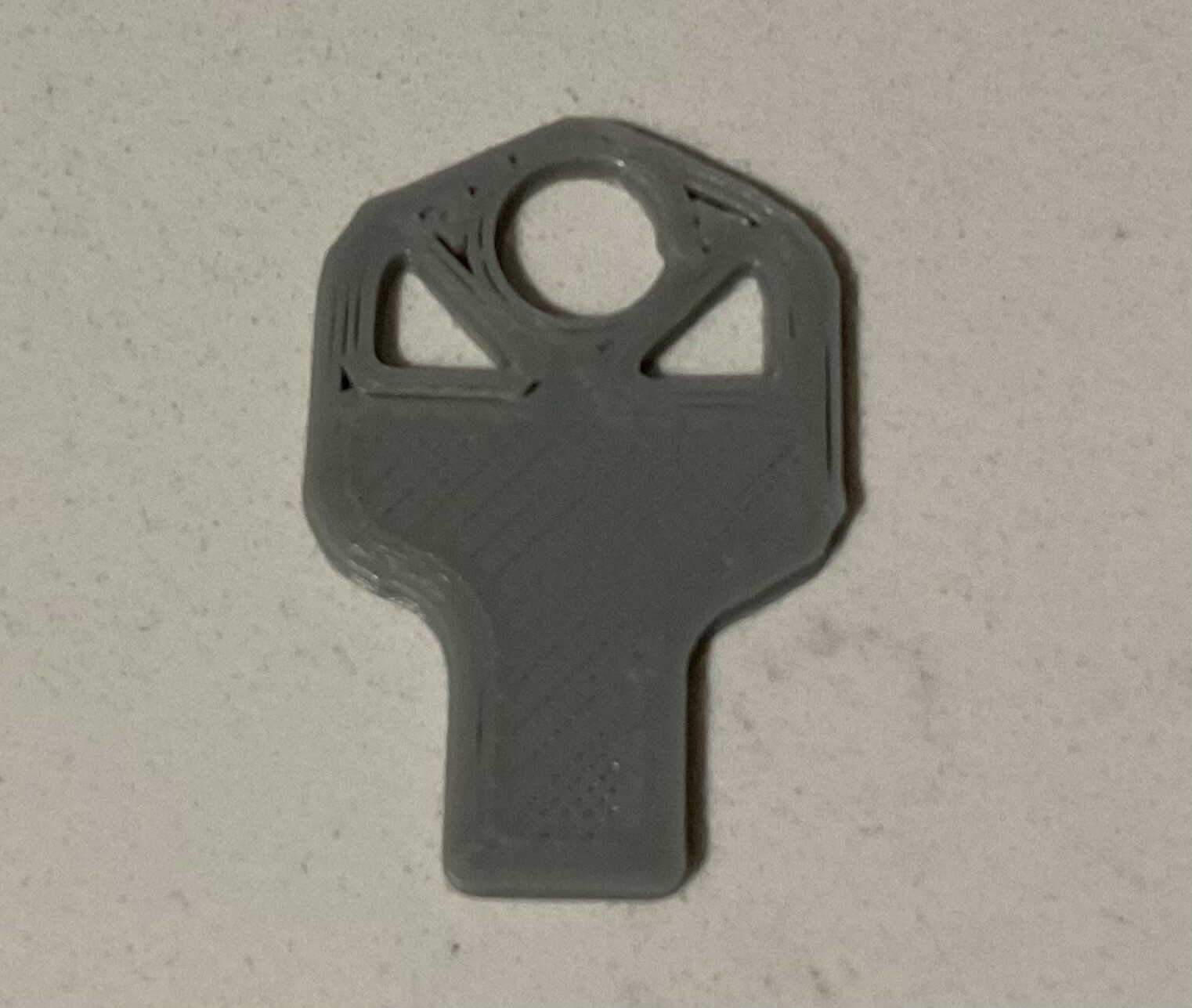 flat key for bathroom and door lock