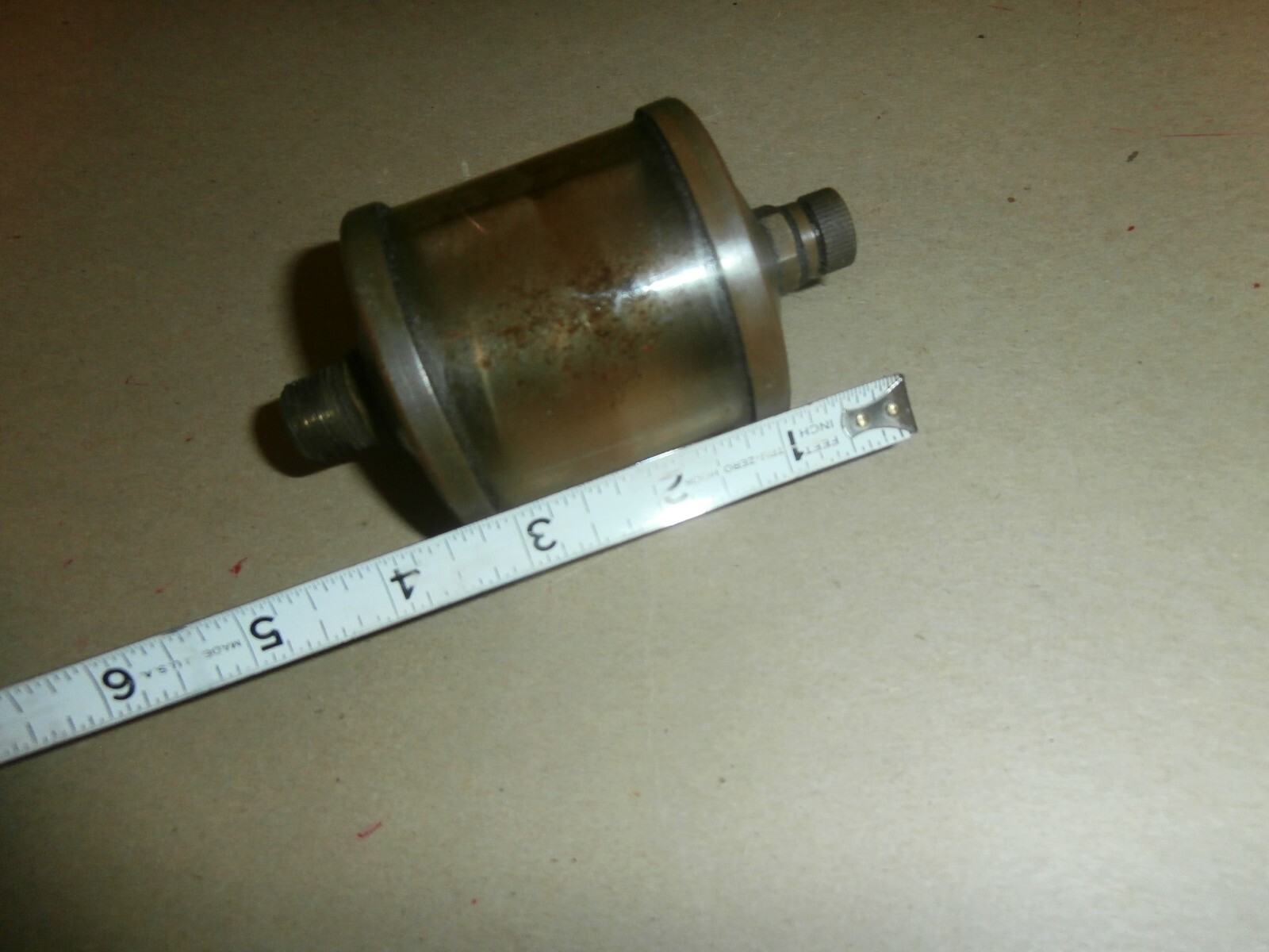 Vintage Brass GAST Mfg Co #2 Oiler Lubricator Hit & Miss Engine