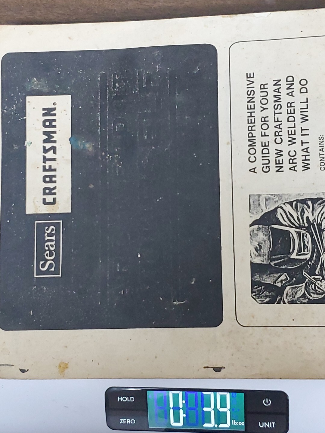 Sears Craftsman Comprehensive Guide For New Arc Welder & What It Will Do Booklet