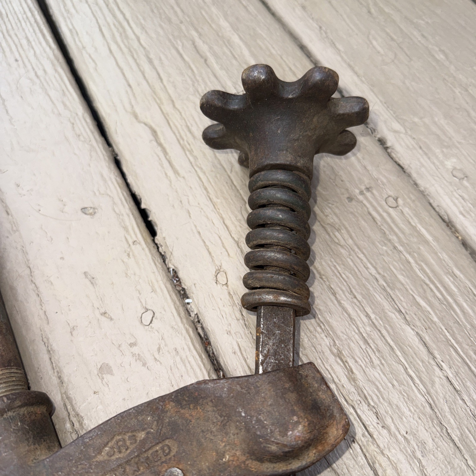 Antique Talon Tools No 2 Chain Pipe Wrench – Vintage Plumber’s Chain Vise Tool