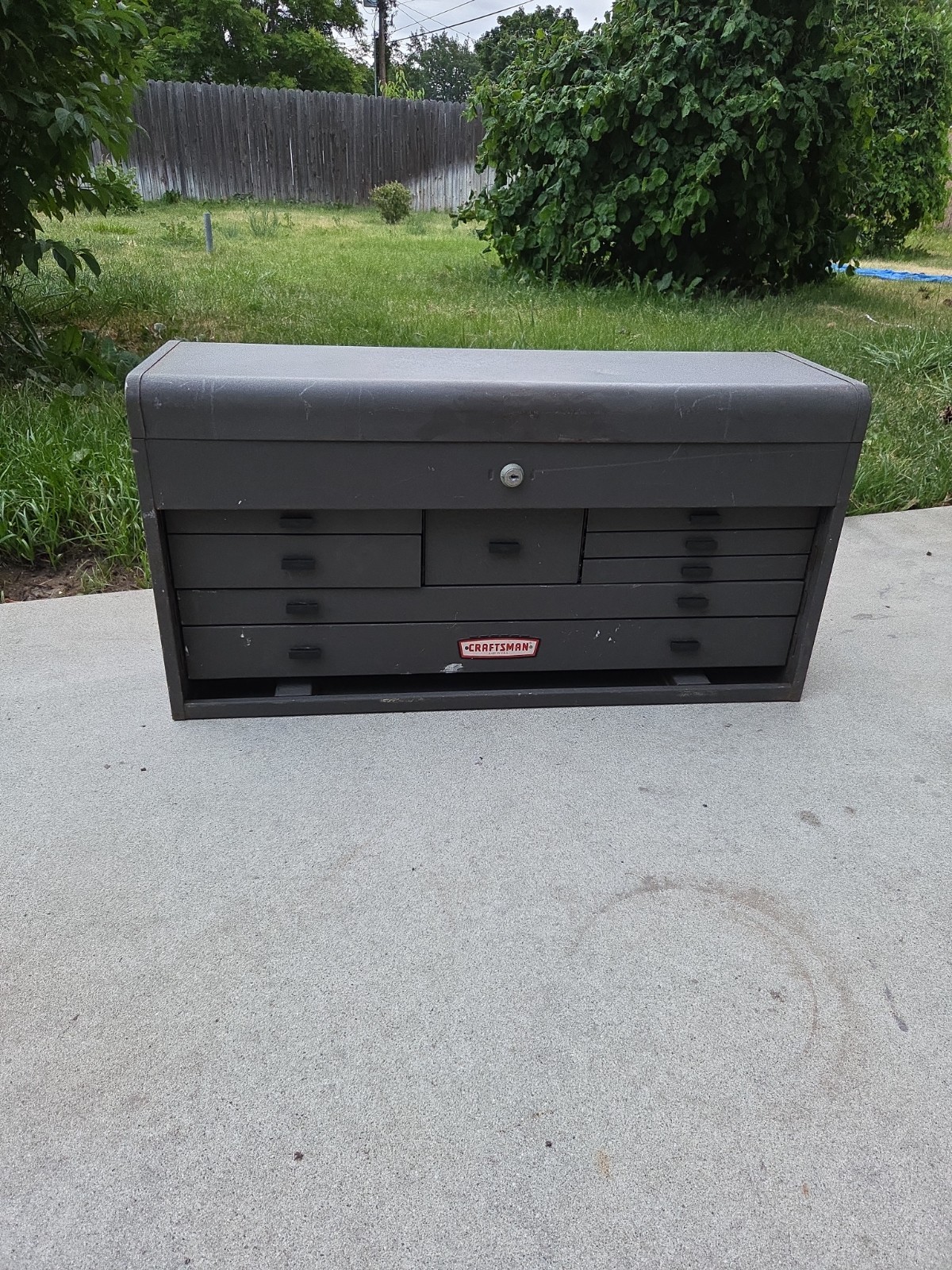Vintage Craftsman 8-Drawer Machinists’ Chest Tool Box