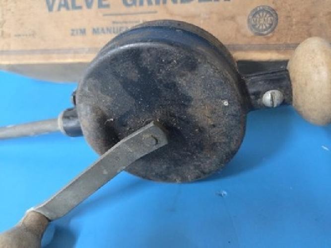 Antique ZIM MFG. CO. NO.307 Reciprocating Progressive Valve Grinder Box Tool