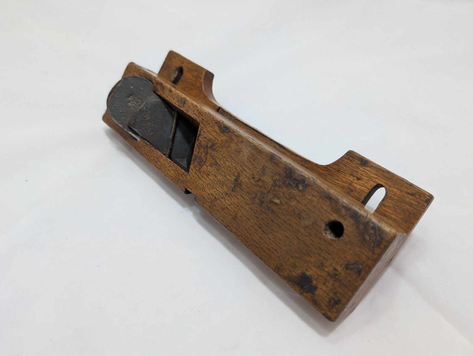 Japanese Kanna skewed Rabbetting hand plane w/ adjustable fence
