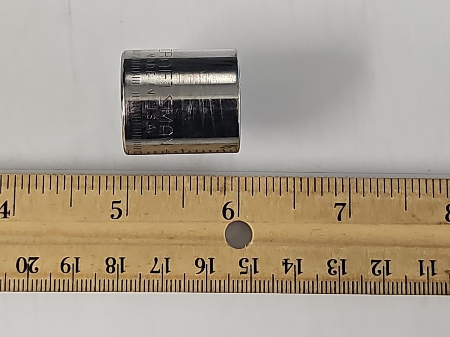 Vintage Craftsman 44307 3/8″ Drive 17mm Shallow Well Socket 12 Point -G- USA
