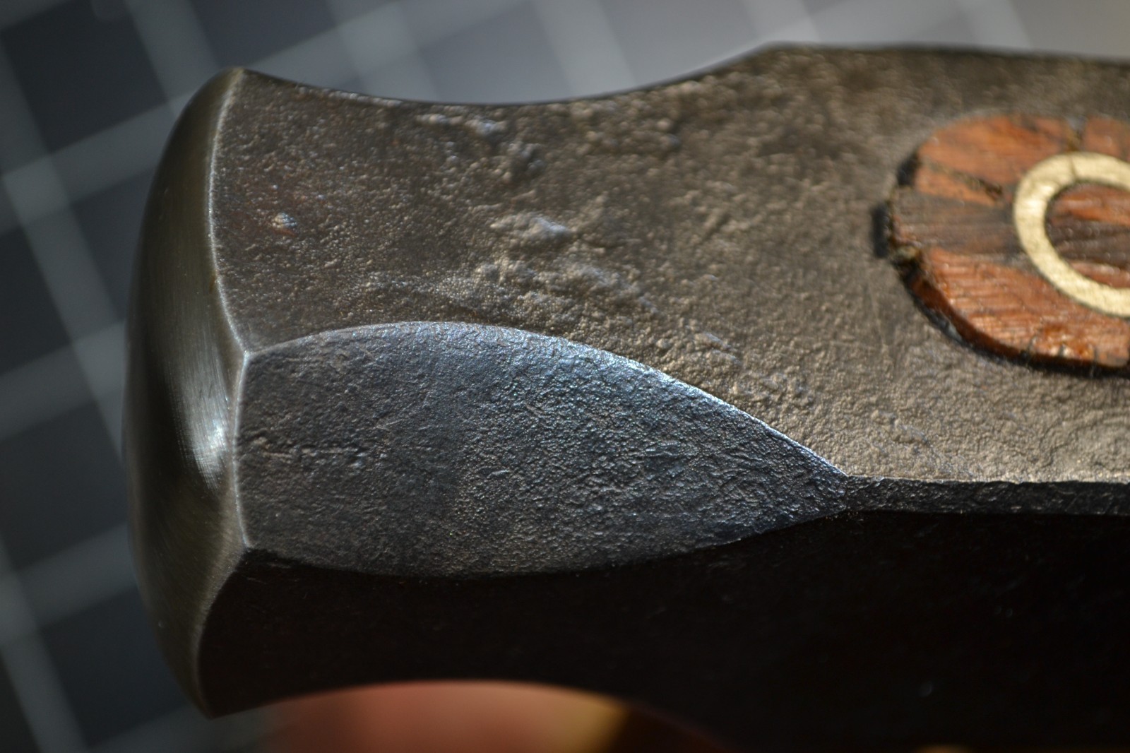 BLACKSMITH CUSTOM MADE FORGING HAMMER – ALL ORIGINAL – NEW