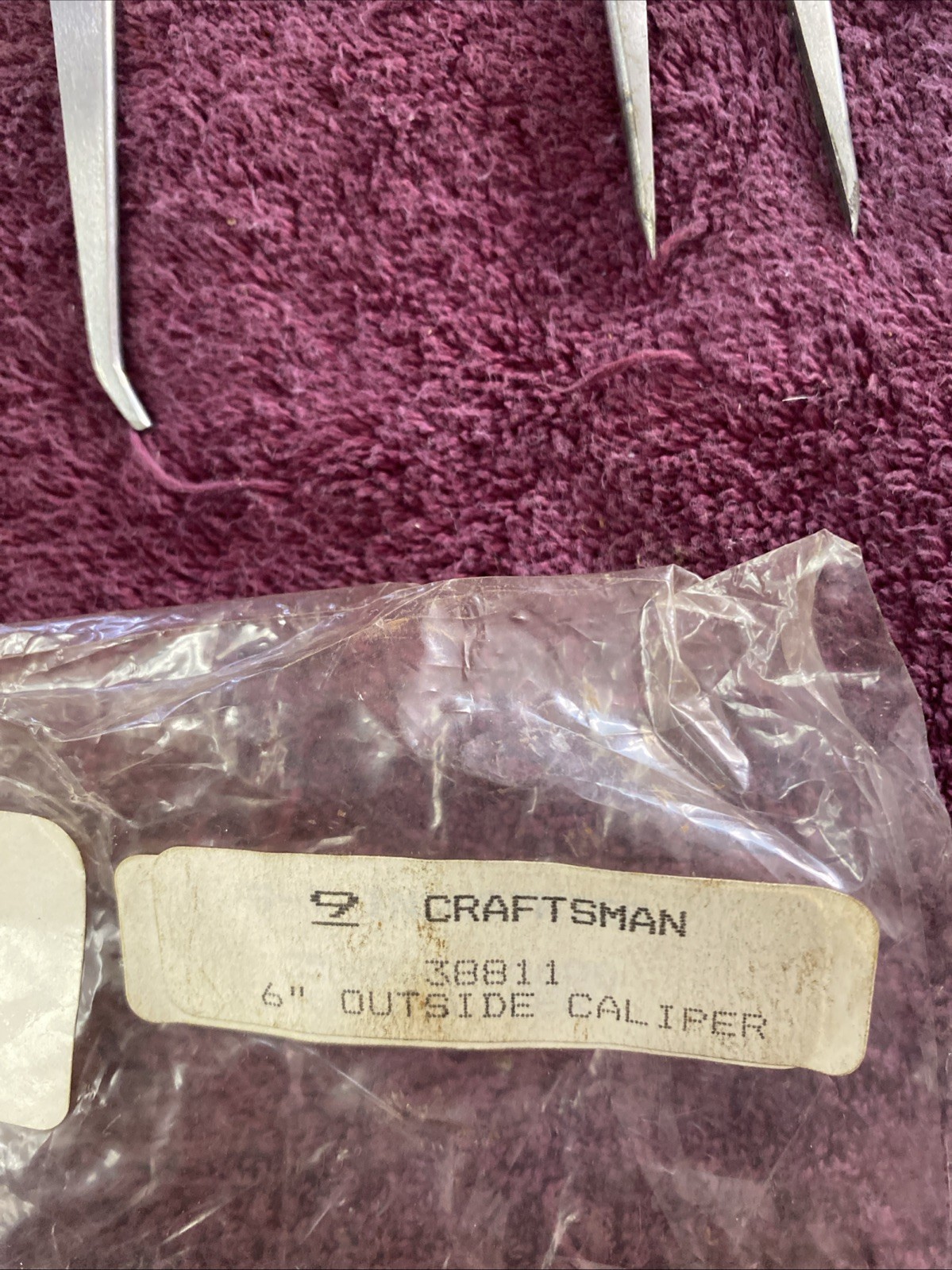 Set Of 3 Vintage Craftsman Calipers & Divider Machinist Drafting Tools
