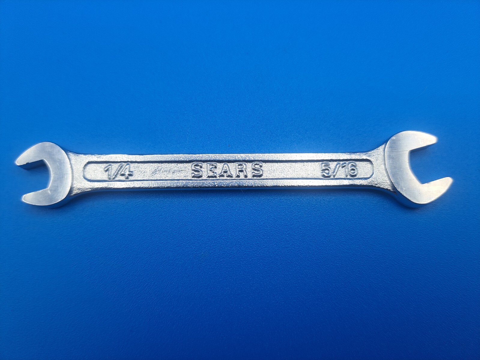 Vintage Sears 1/4 x 5/16″ Open End Wrench, Mfr Code BF, Made in Japan