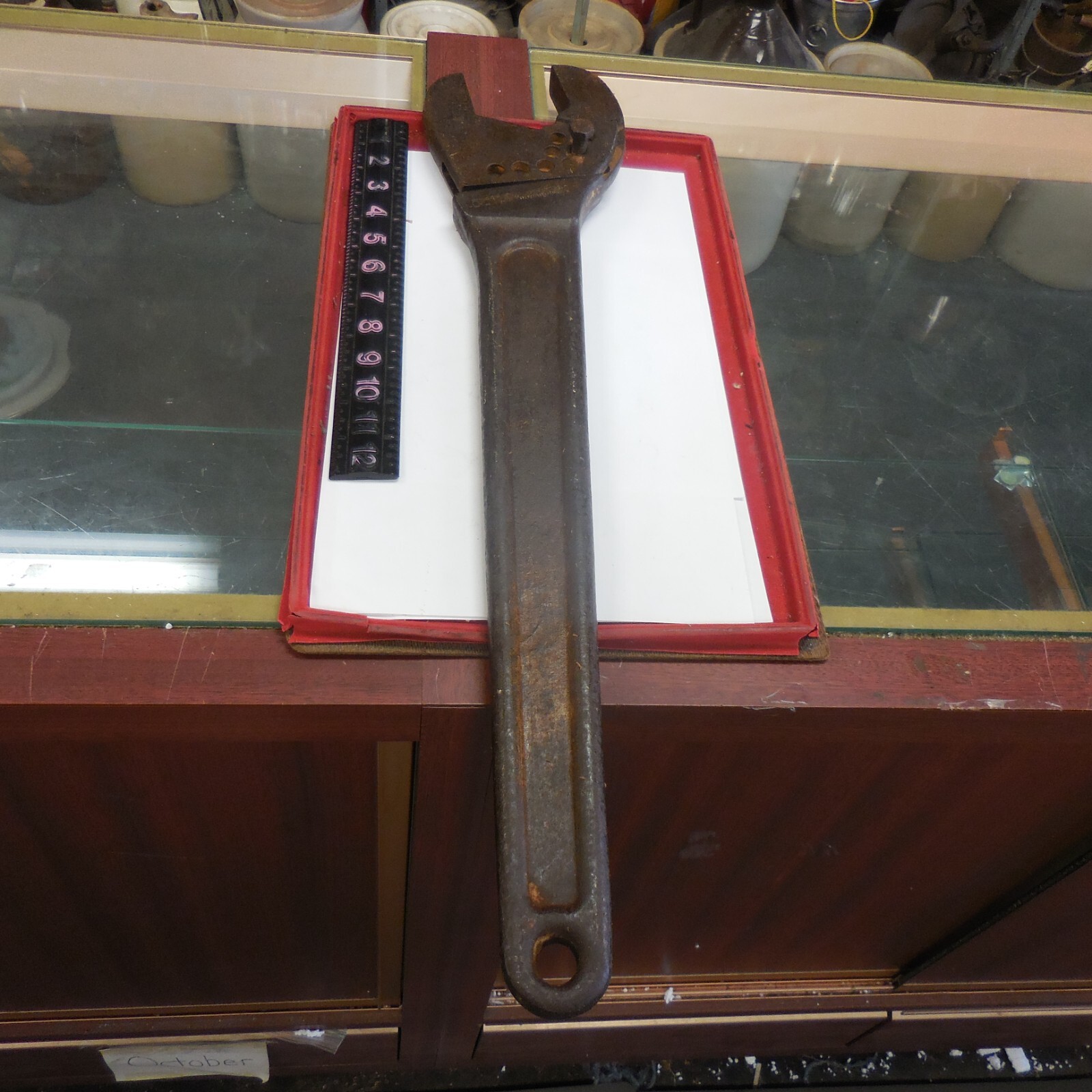 Vintage OTC RARE 24 Inch Adjustable Wrench Made in USA