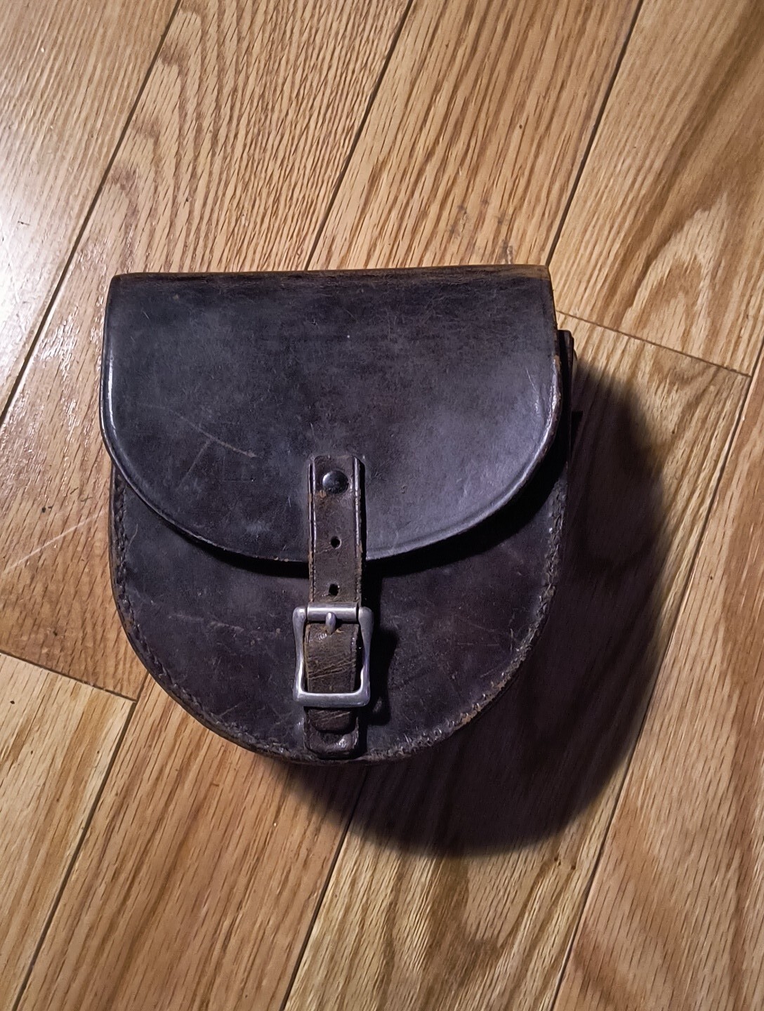 Ashcroft American 0-300 Lbs Chrome Gauge with Leather Case Untested DM