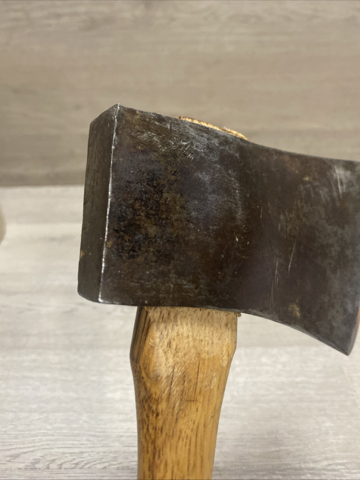 Vintage Marshall-Wells hardware Zenith Hatchet. Cold Test With Handle