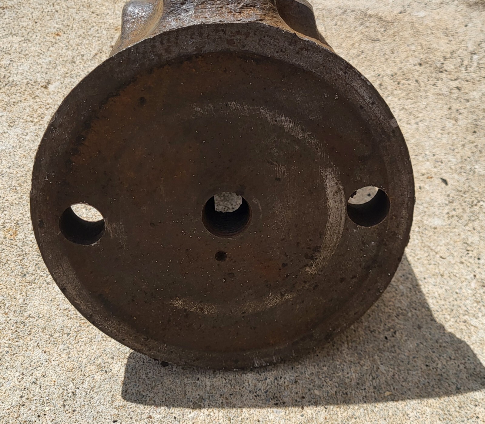 REED MFG Vise No. 205 Rear Jaw + Base – 1920’s PARTS PICTURED ONLY – USA