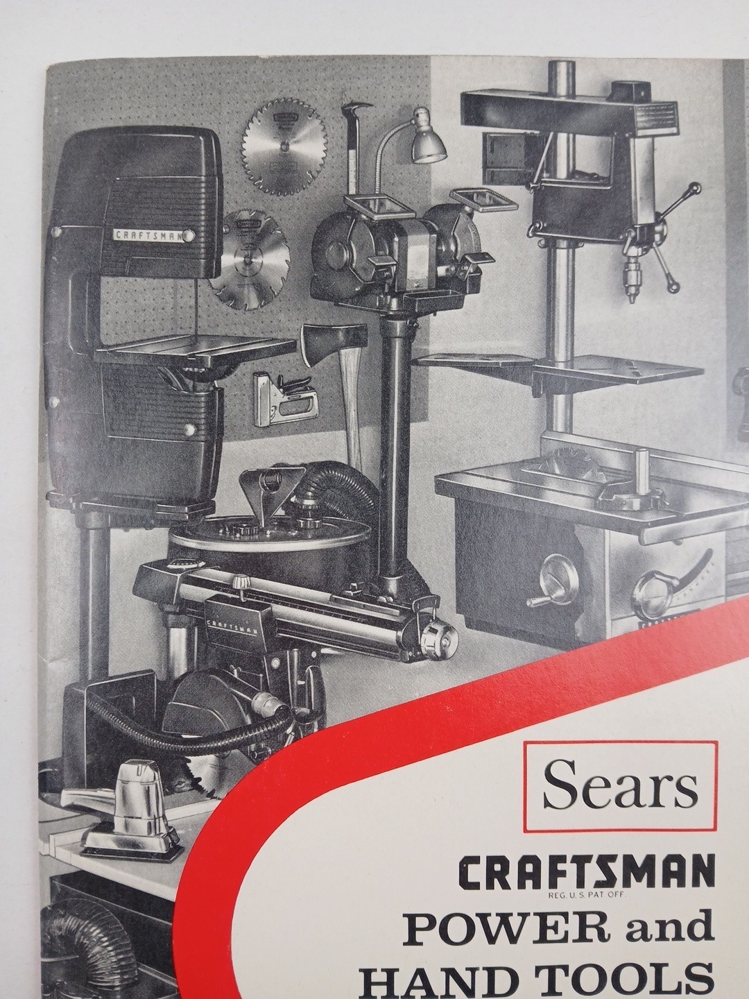 Vintage 1968 Sears Craftsman Power and Hand Tools Catalog 100 Pages Illustrated