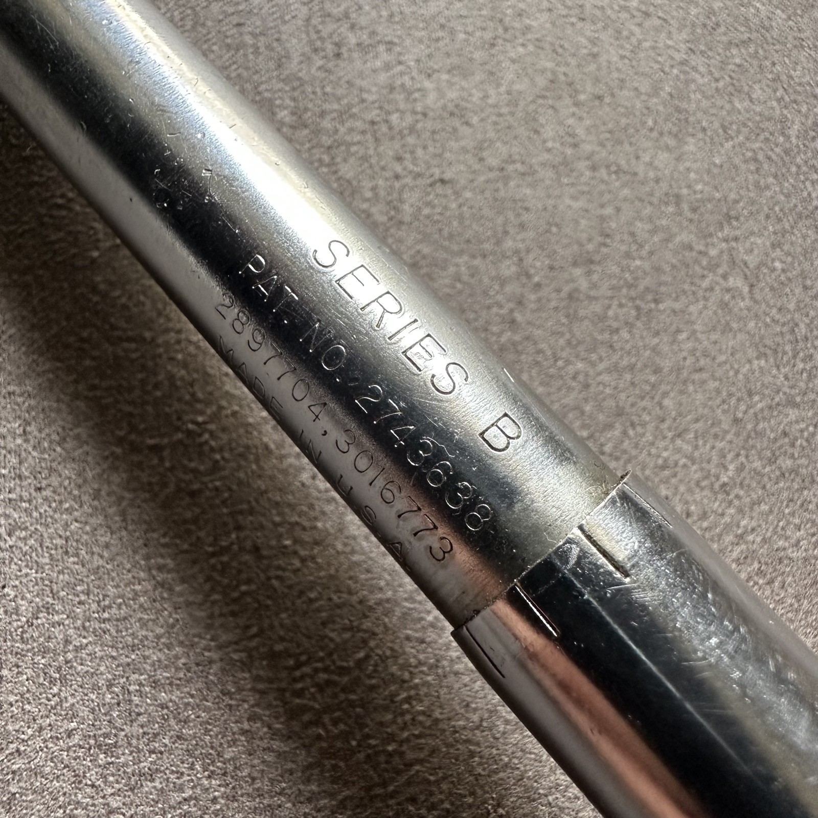VINTAGE JOTITE 180 3/8″ ADJUSTABLE TORQUE WRENCH 1-15 FT POUNDS MADE IN USA