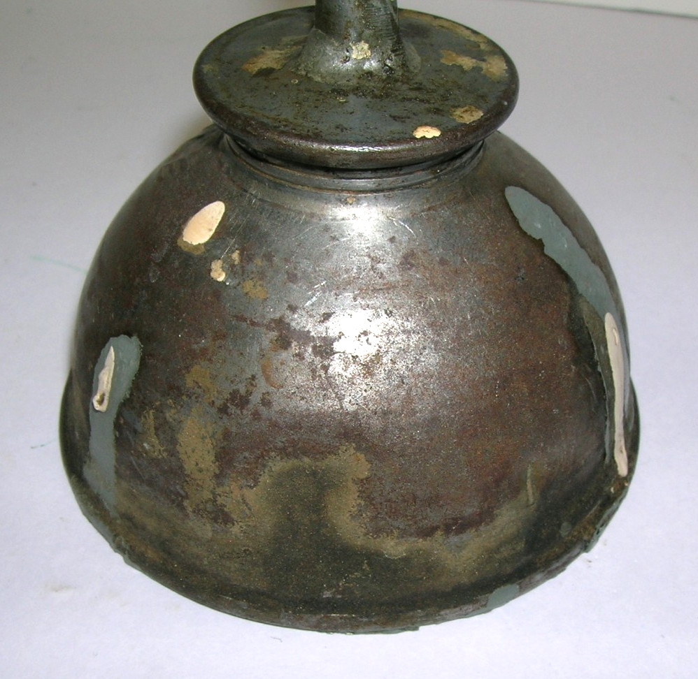 Metal Thumb Press Oiler Oil Can EAGLE 8oz 4.75″ Tall x 3.5″ Base USA Vintage