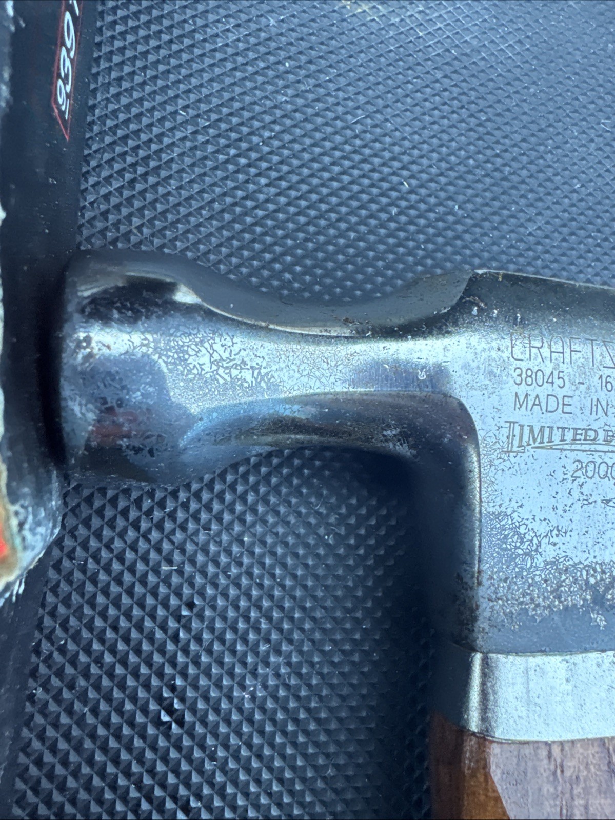 Sears Craftsman USA Ugly Nos 16oz Nail Hammer Mirror Finish 39162 Rip Third Clw