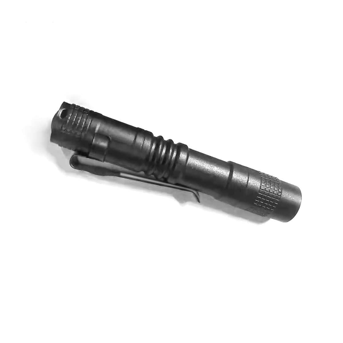 ITROLLE Flashlight Pocket Clip 25PCS Black Stainless-steel