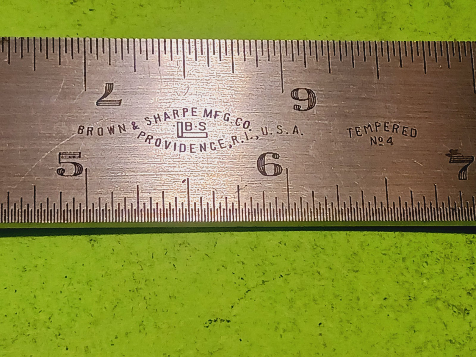 vintage Brown & Sharpe 12″ machinist combination square & center finder tool