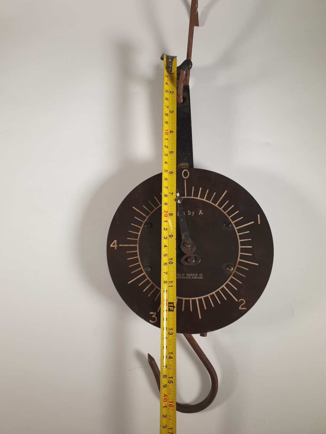 Philip Harris LTD Birmingham Vintage Scales made in England for restoration