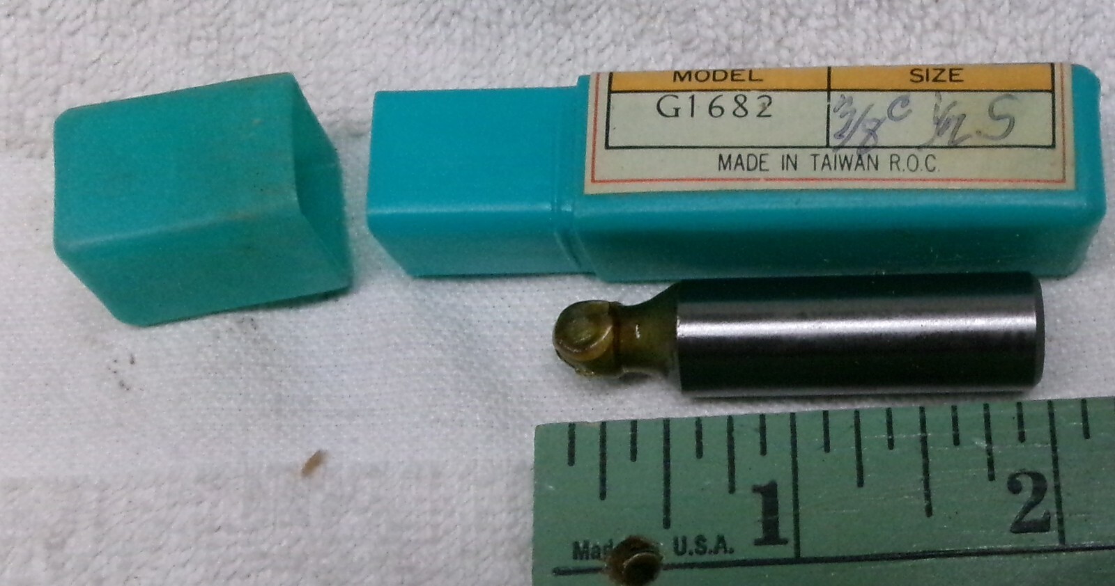 ** Older GRIZZLY Carbide Tipped ROUTER BIT – Nbr G1682 – UNUSED in Orig Case **