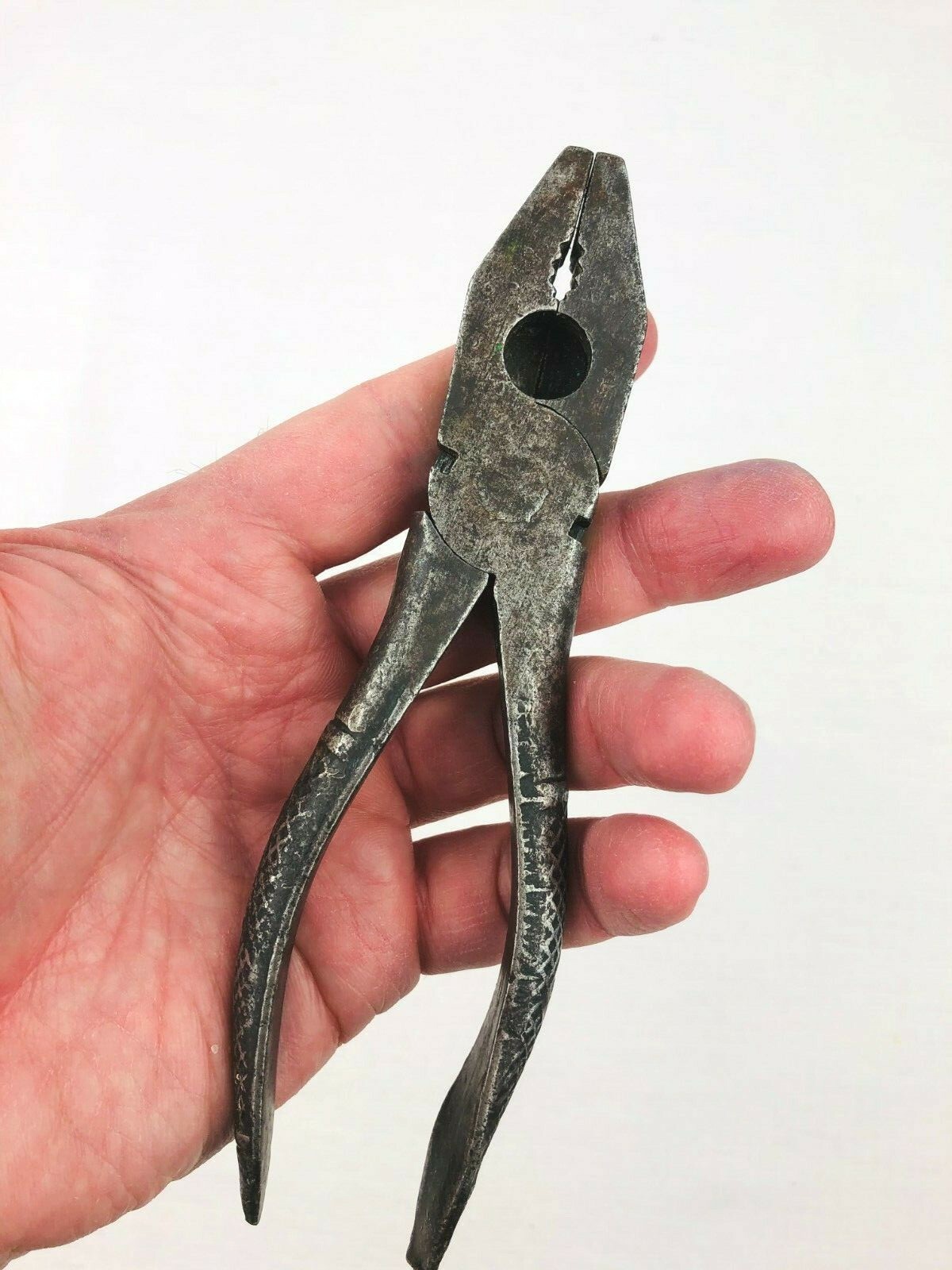 Vintage Bridgeport Hardware Matchless Pliers Steel Lineman Tool made USA *K