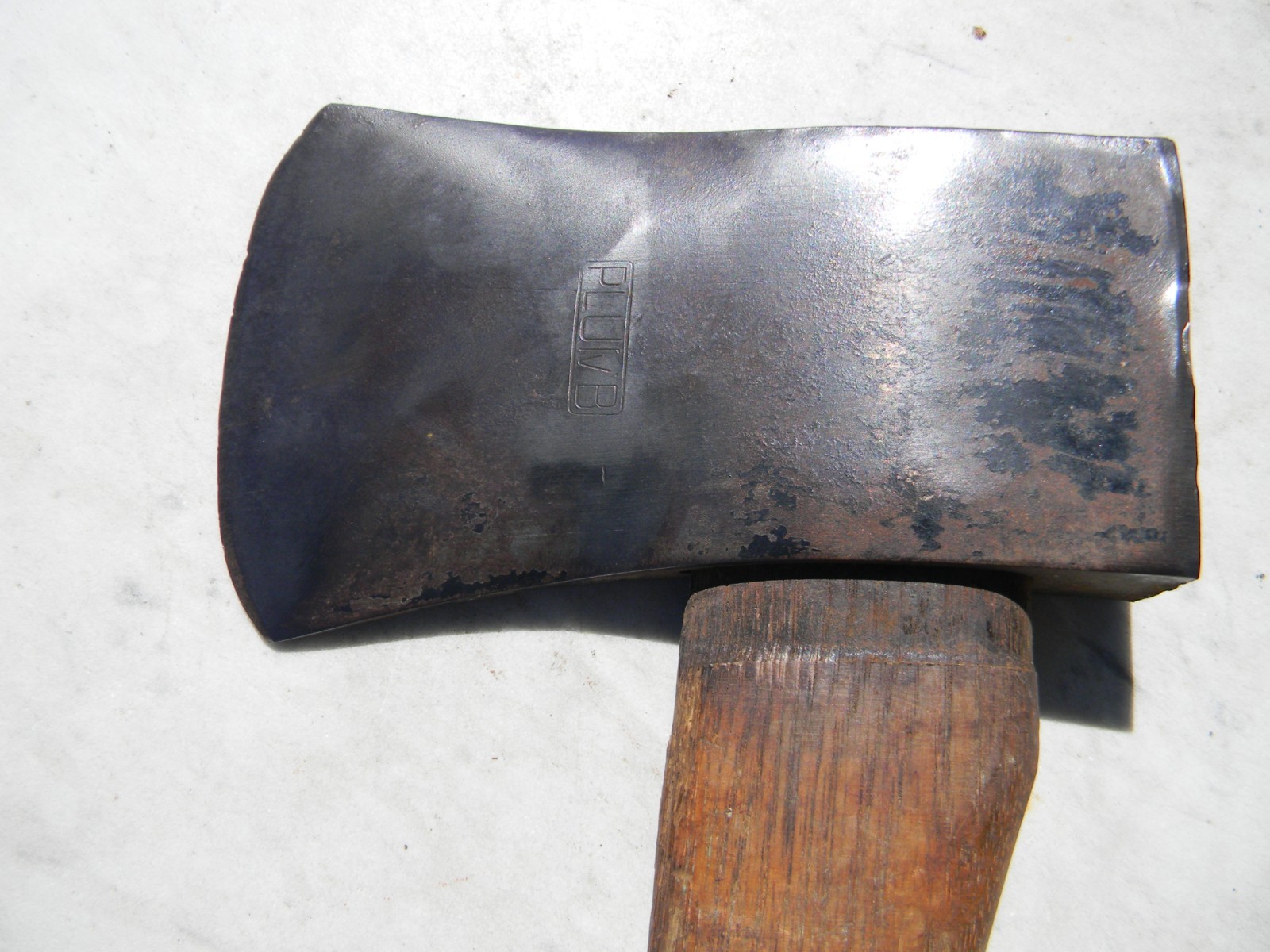 Vintage Plumb All American House Axe Hatchet 4″x6 1/4″ Head, 18in long 2 3/4 lbs