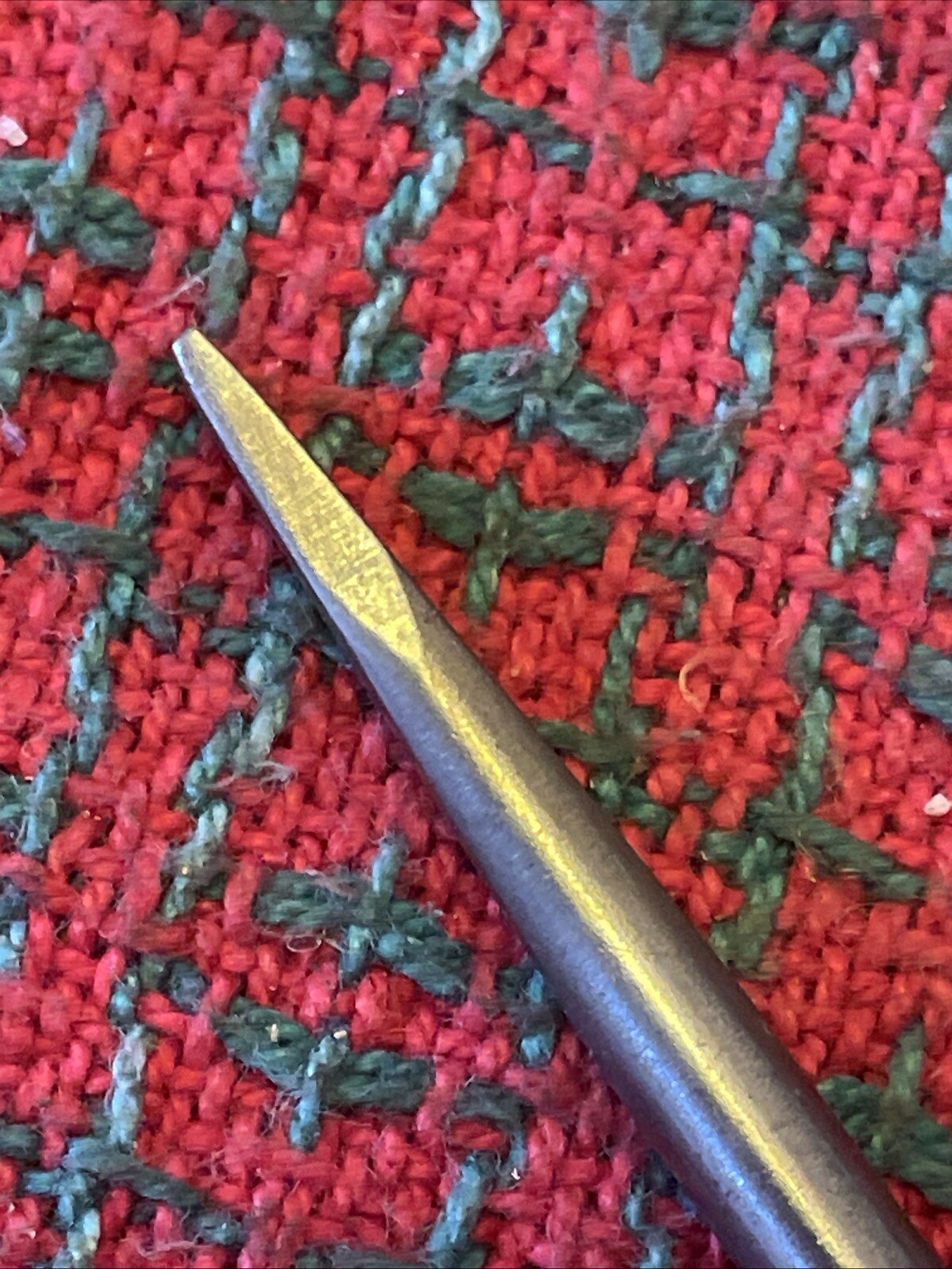 Vintage Bridgeport Hardware Wood Handle Screwdriver USA 🇺🇸 Nice!