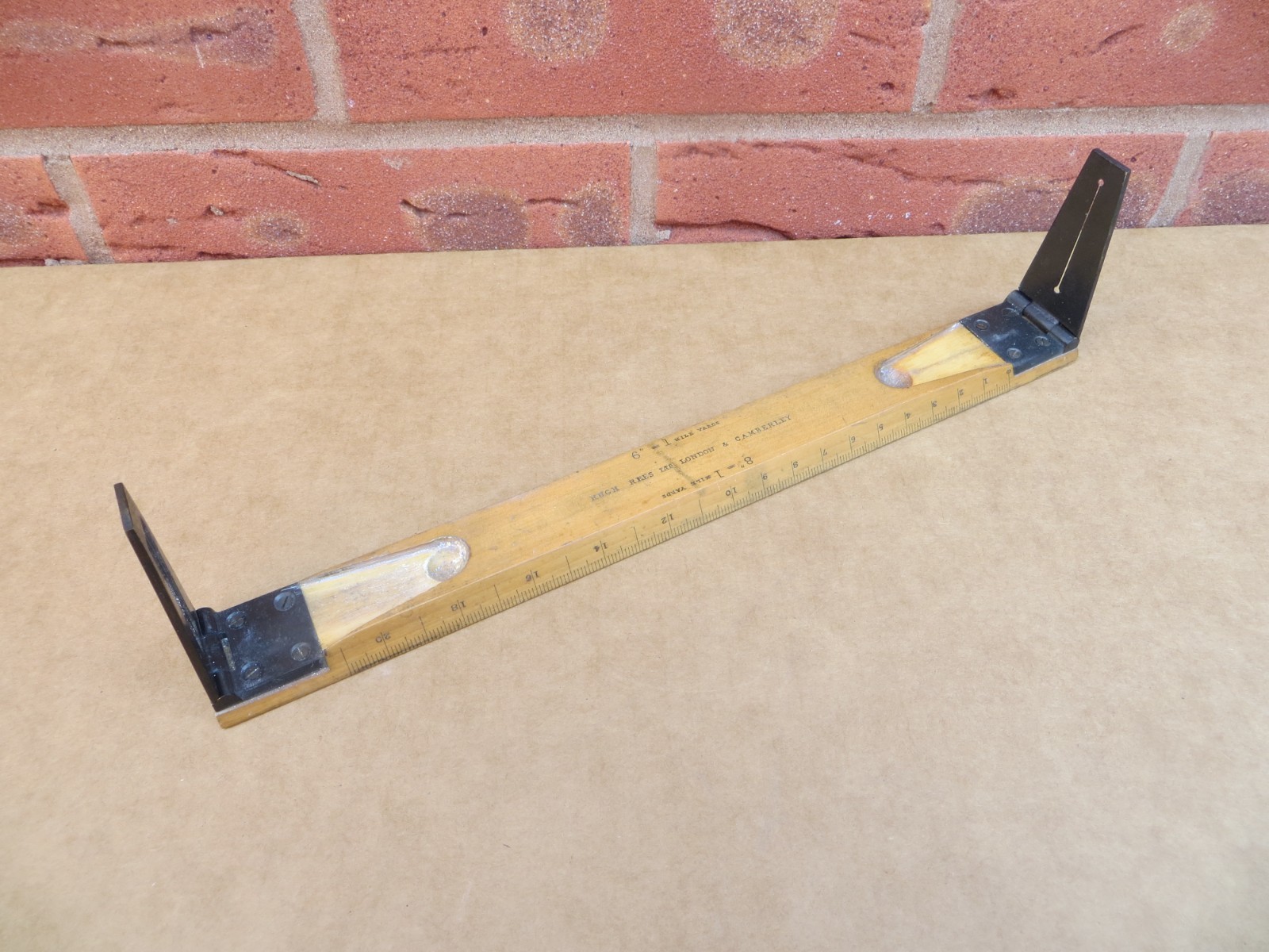 Vintage Boxwood Alidade by Hugh Rees Ltd – Surveyers Tool