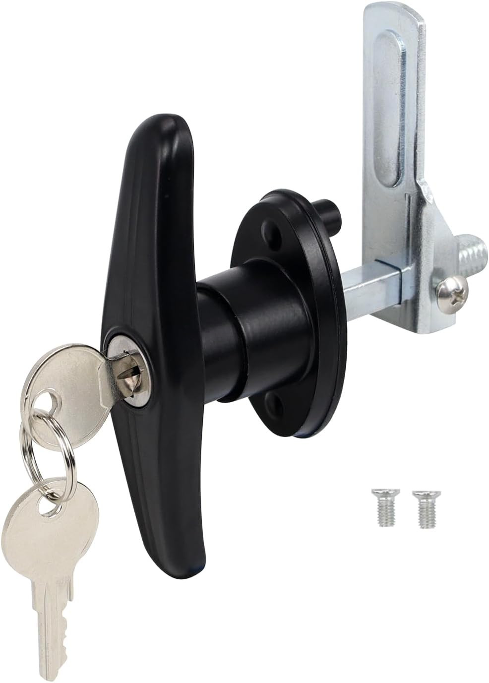 Keyed-Alike Locking T-Handle Kit for Truck Camper Shell/Cap & Topper – Black T-H