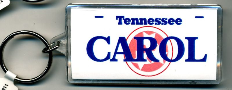 TENNESSEE NAME KEYCHAIN CAROL (LN-04-327)