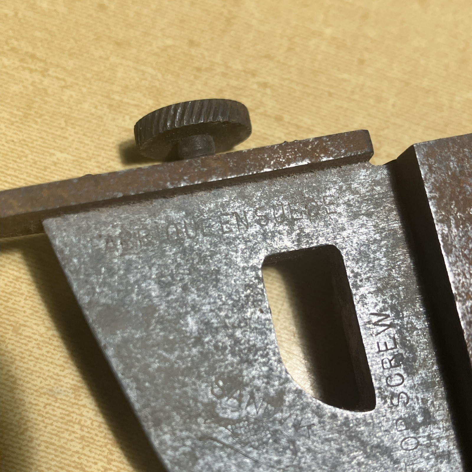 Vintage Crosscut Crescent Saw Raker Gauge Tool Swedish Made No.228