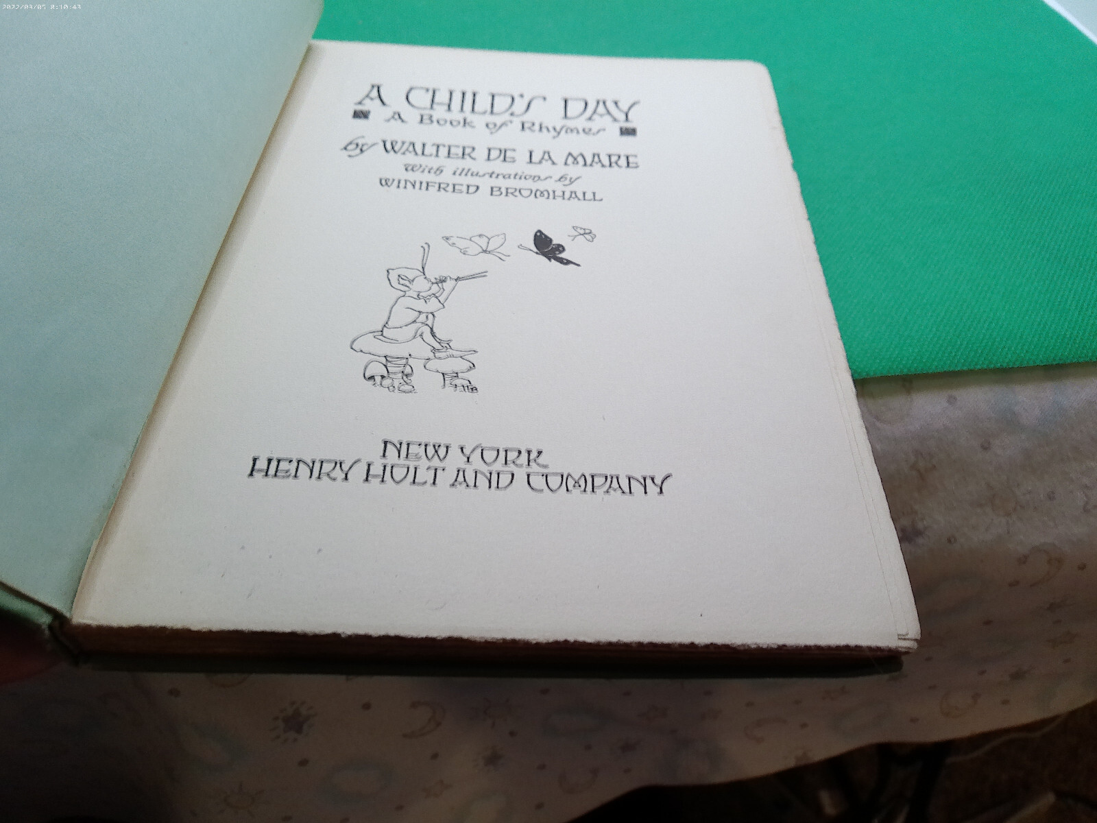 Hans Brinker Johnny Crows Garden Childs Day 3 books HB Brooke DeLaMare 20s 30s