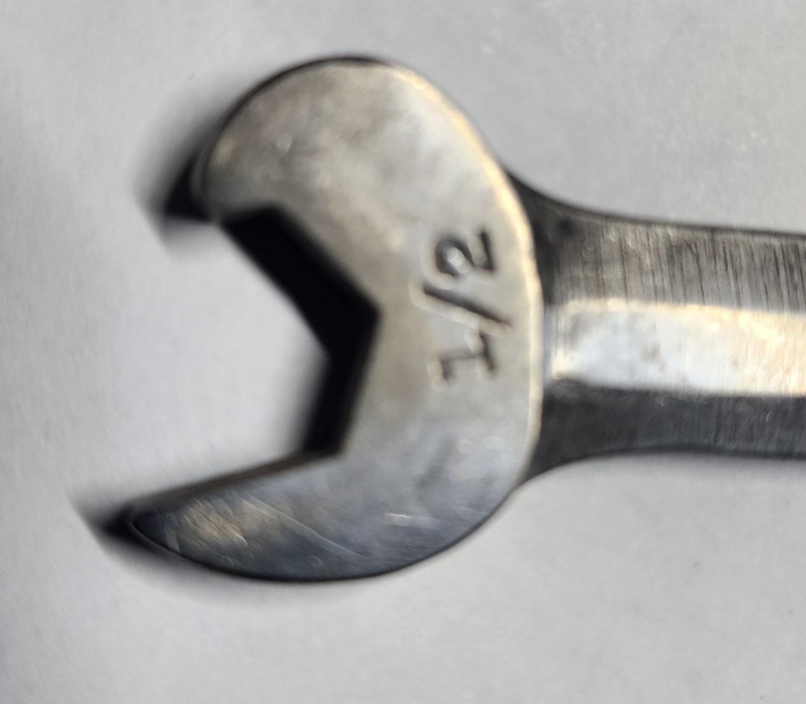 1937 (?) Blue Point Supreme Speed Wrench RS-1618 1/2-9/16