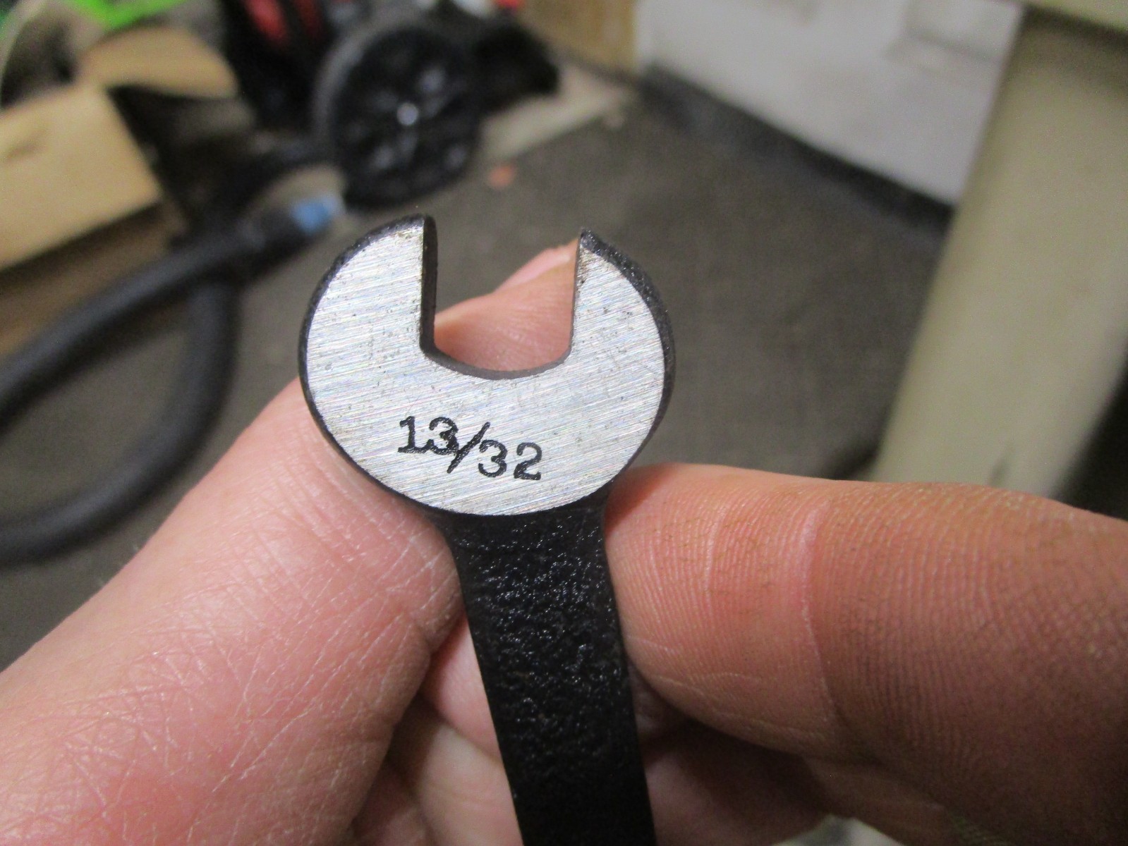 NOS BABY Billings No 21 13/32″ & 5/16″ Double Open End Engineers Wrench USA
