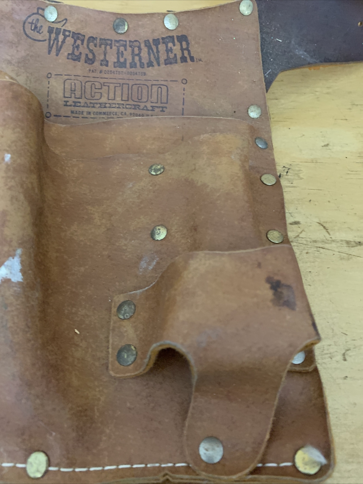 Westerner Action Leathercraft Electrician’s Leather Tool Belt ~ Model K-923