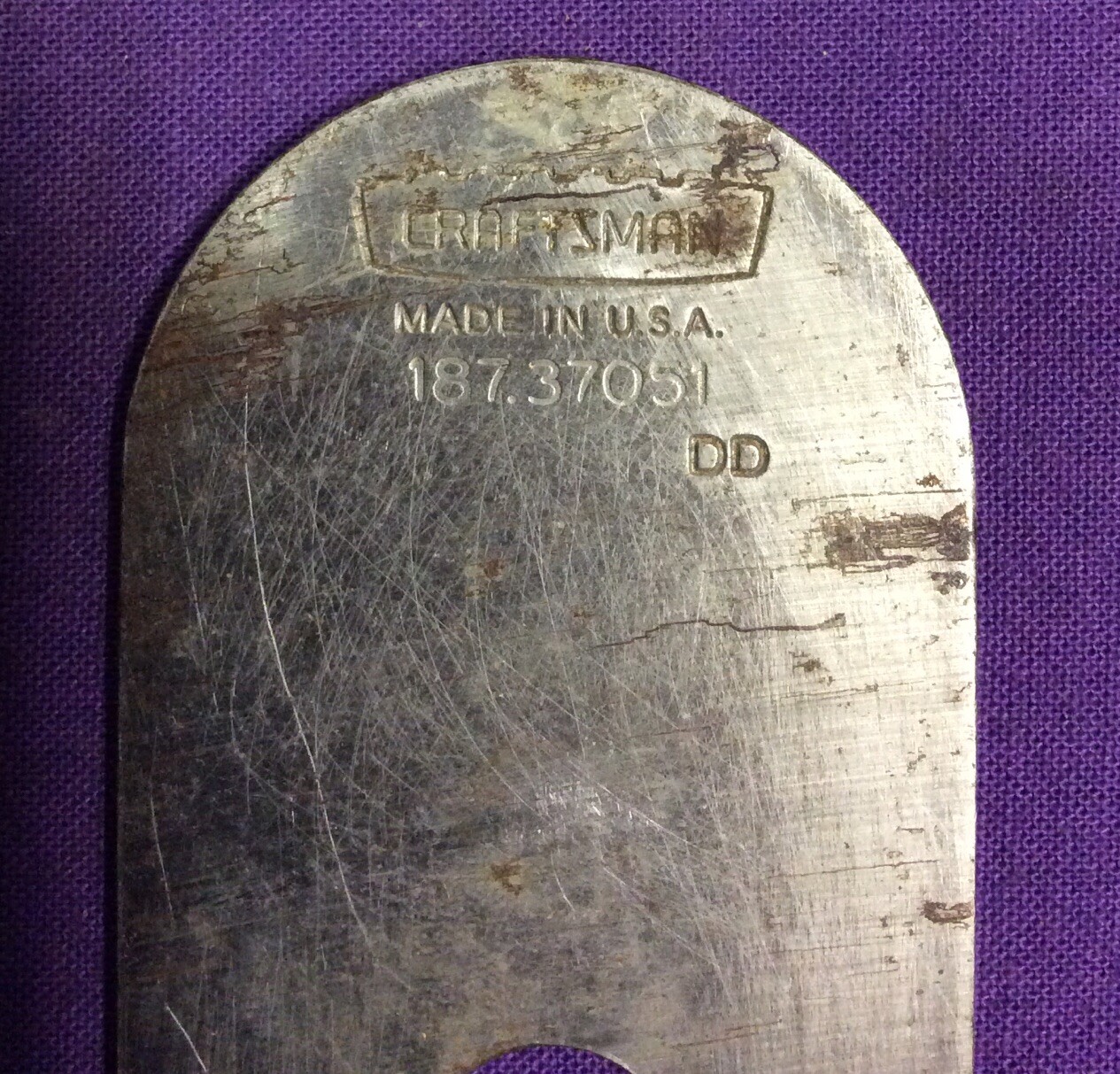 Used Craftsman C255R Plane 187.37051 Blade 7 Inch Block Plane U