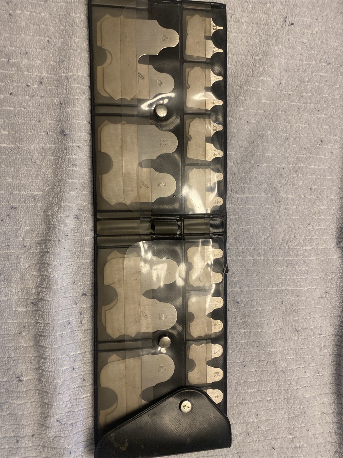 Vintage General Tool No. S-435-BH Radius Gage Set USA!!!!!