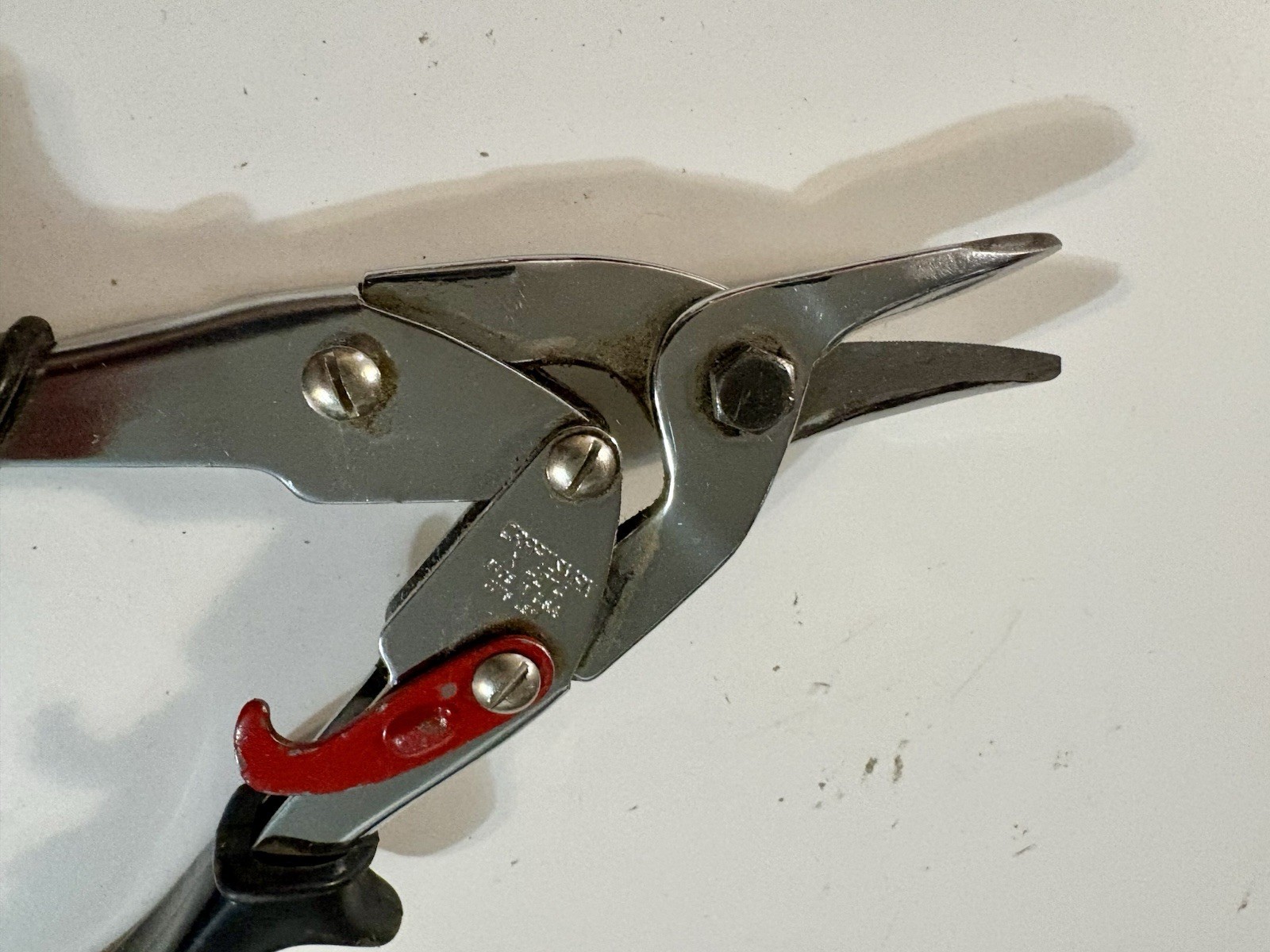 Vintage Set Of 3 Craftsman Compound Leverage Forged Aviation Snips 4273, 74, 75