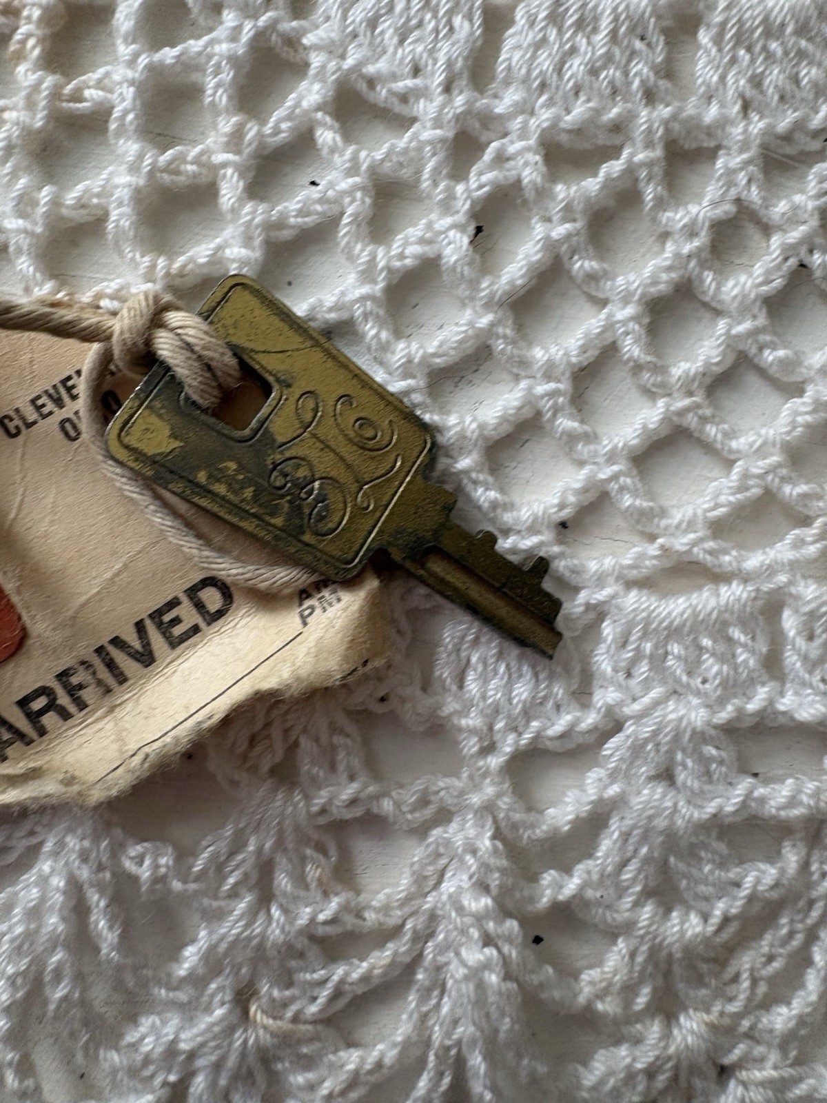 VTG Luggage Suitcase Keys Set of 3 Starlite Imperial Lady BLCO Baggage Tag USA