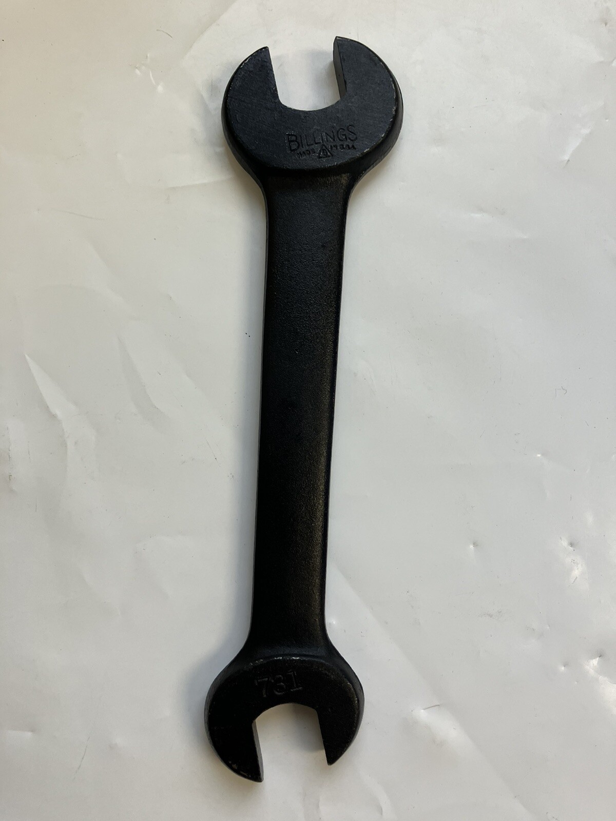 Vintage Billings Heavy Duty #731 Double Open End Wrench 3/4” & 13/16” SAE – NOS