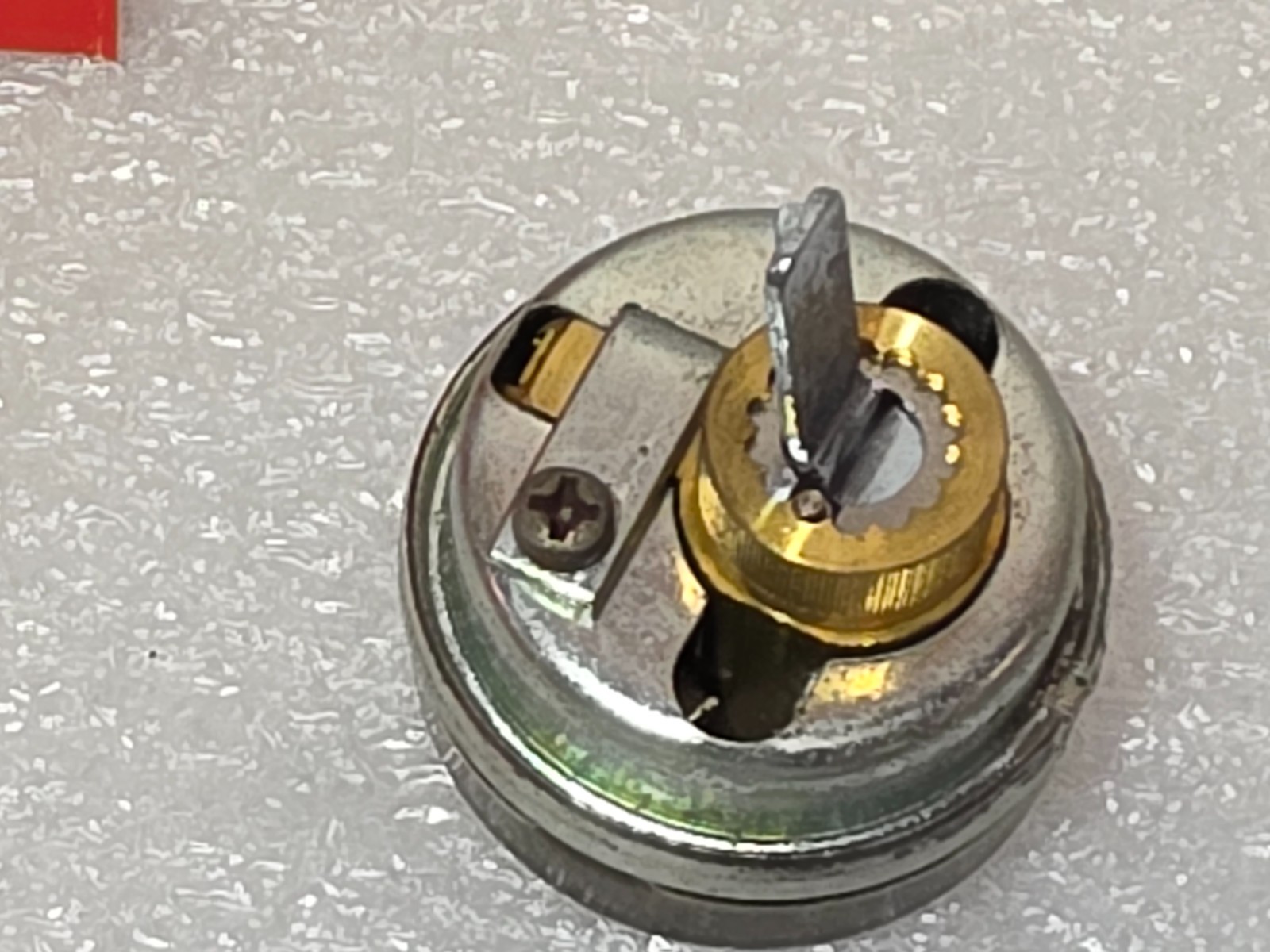 Old Dexter 4209 Double cylinder Deadbolt (Also Used On Old 1″ Thick Steel Doors)