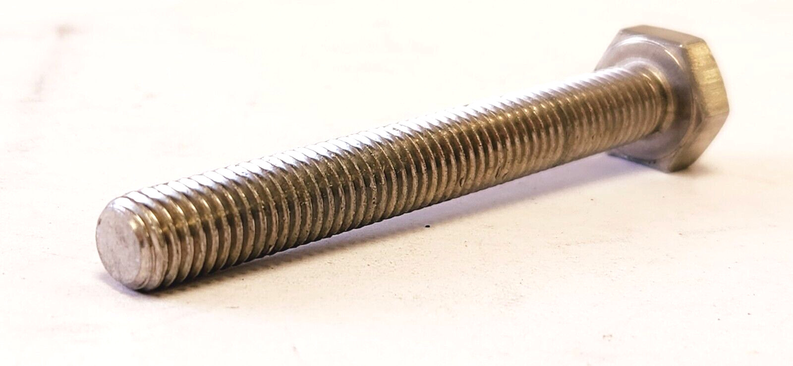 Metric Hex Head Bolt M10 x 1.5 x 75MM LONG, STAINLESS STEEL (13PC in New Cond.)