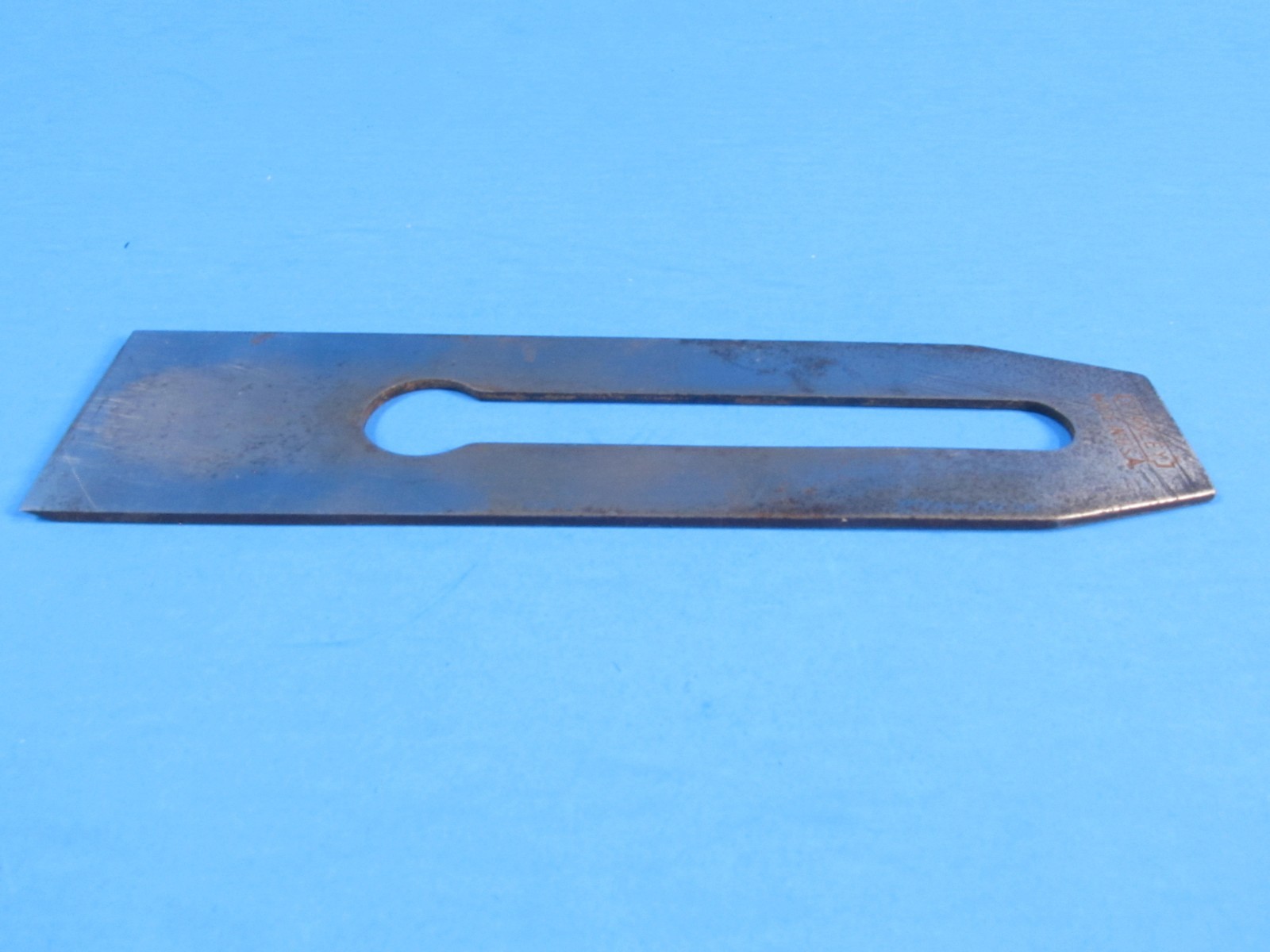 parts – 1-5/8″ iron blade cutter for Stanley No 2 size wood plane dated 1935