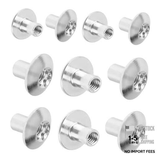 5/16″ Torx Domed Head Barrel Nuts – Cargo Trailer Door Latch & Ramp Gate 20