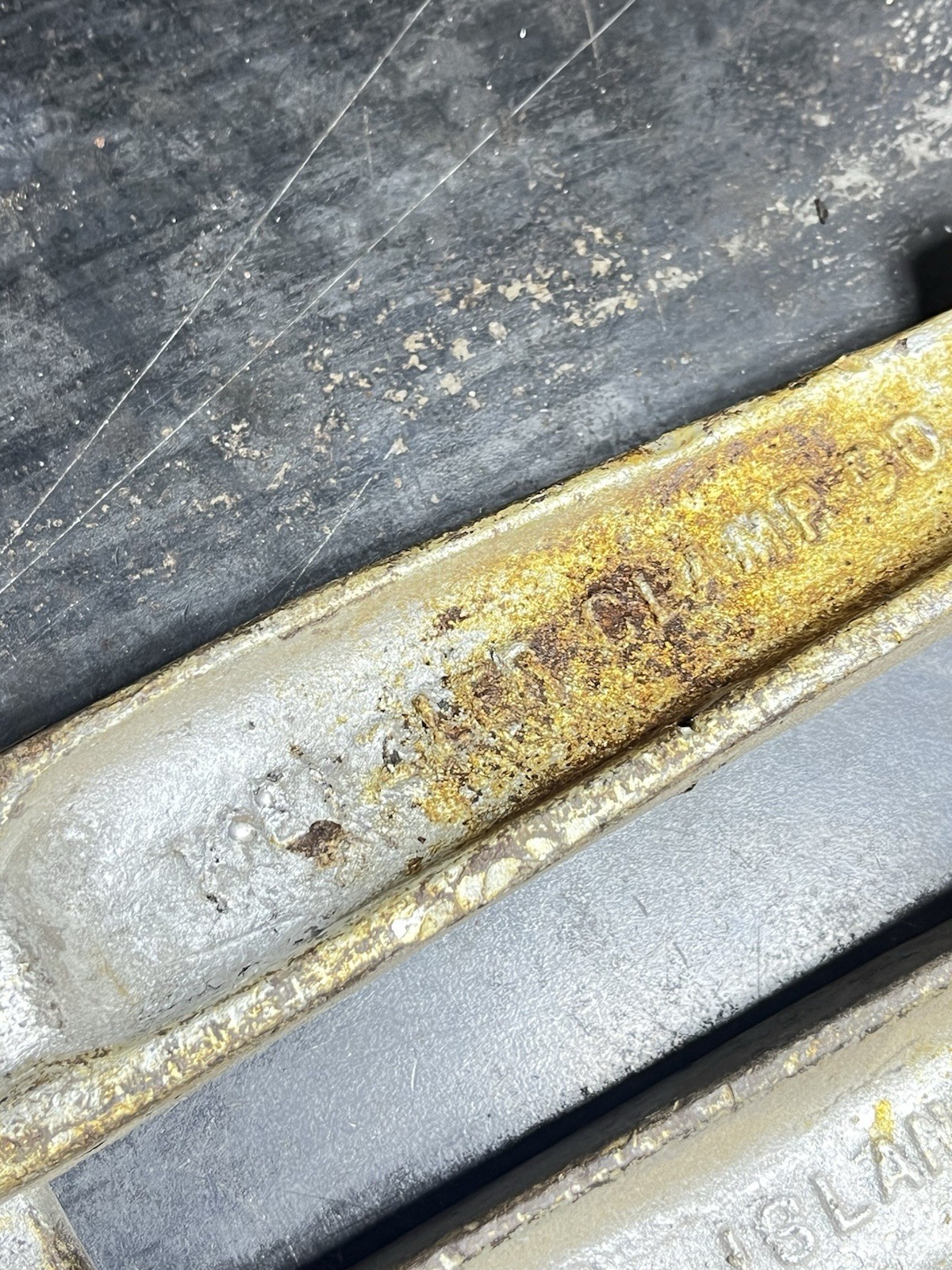 Two 18″ Wetzler bar clamps 6-1/2″ deep
