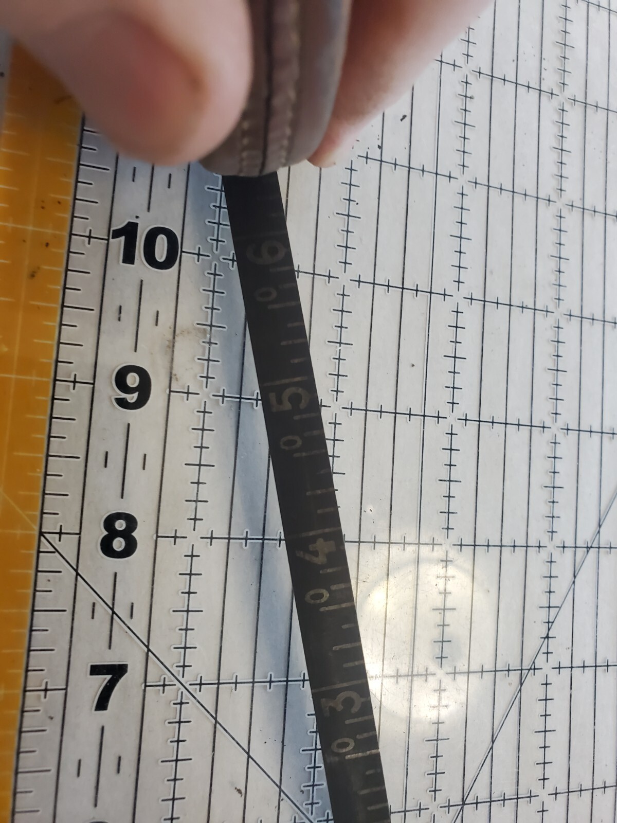 VTG Roe Precision Chrome 50 FT Steel Black Tape Measure 50′ Justus Roe & Sons