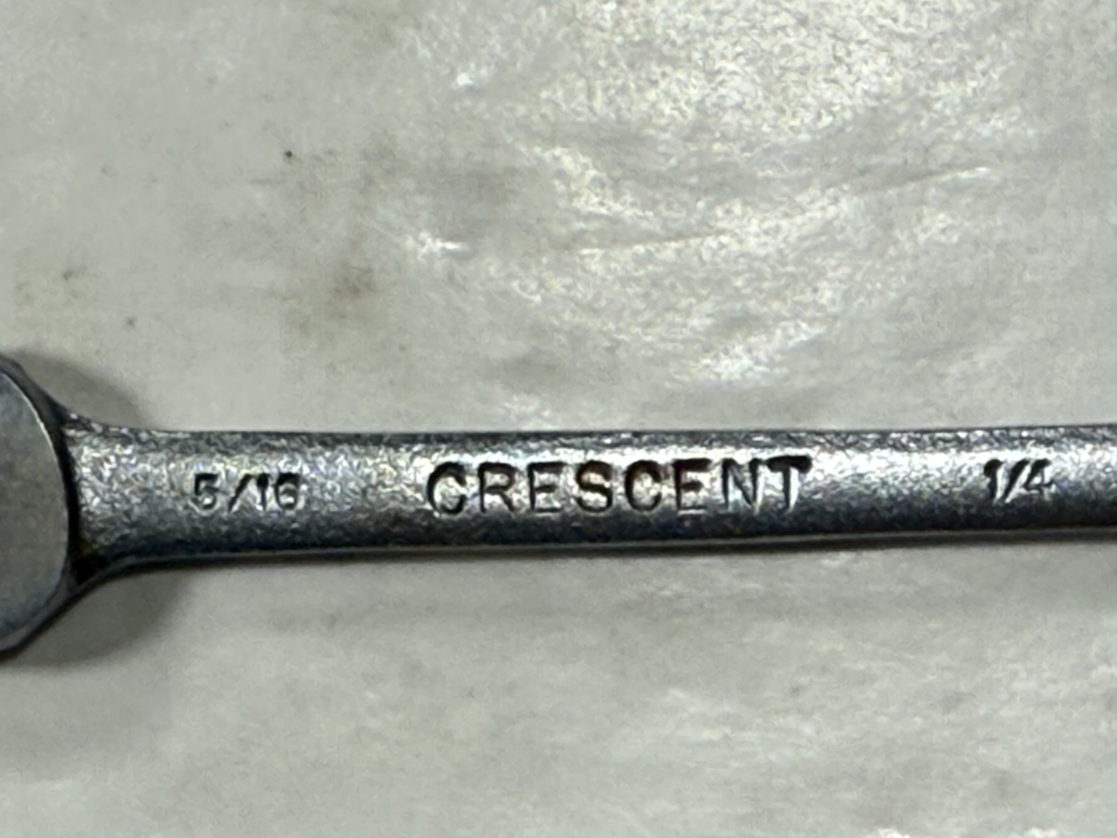 Vintage CRESCENT C1020 Double Open End Wrench 1/4″ & 5/16″